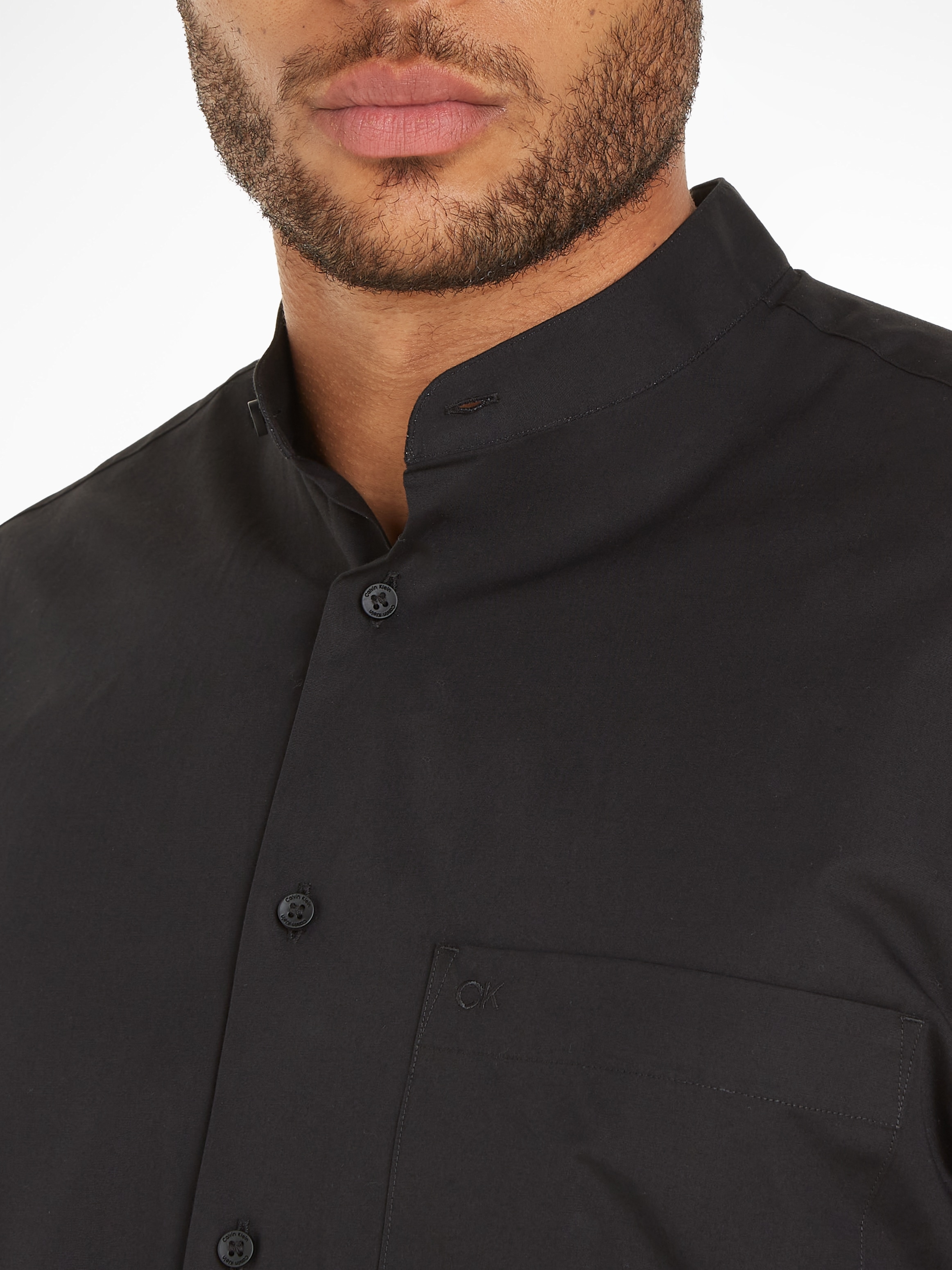 Calvin Klein Kurzarmhemd »POPLIN MODERN S/S POCKETS SHIRT«