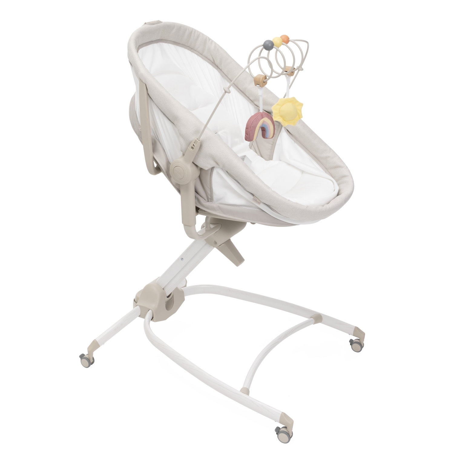 Chicco Kombihochstuhl »Baby Hug Armonia« () Stubenwagen, Liegesessel, Hochstuhl und erster Stuhl in Einem!