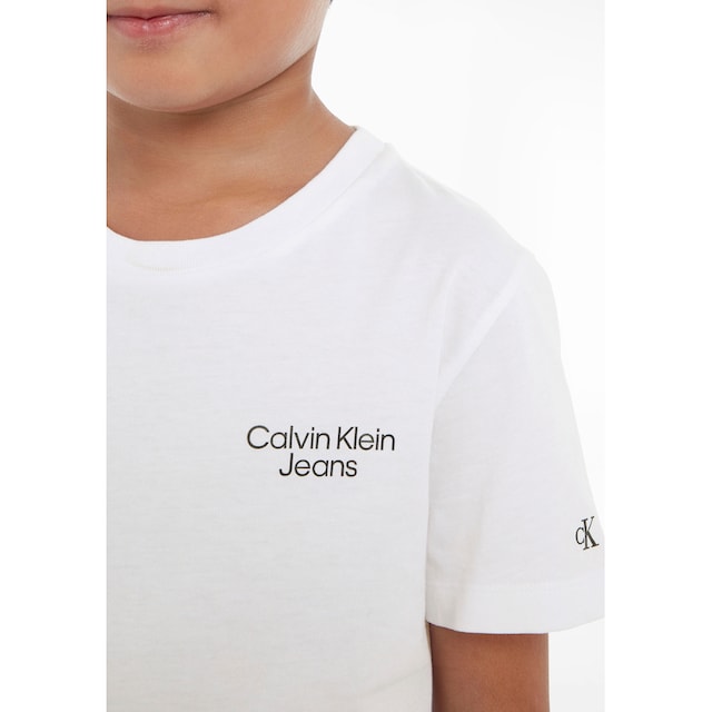 Calvin Klein Jeans T-Shirt, mit Calvin Klein Logoschriftzug auf der Brust  und am Ärmel kaufen