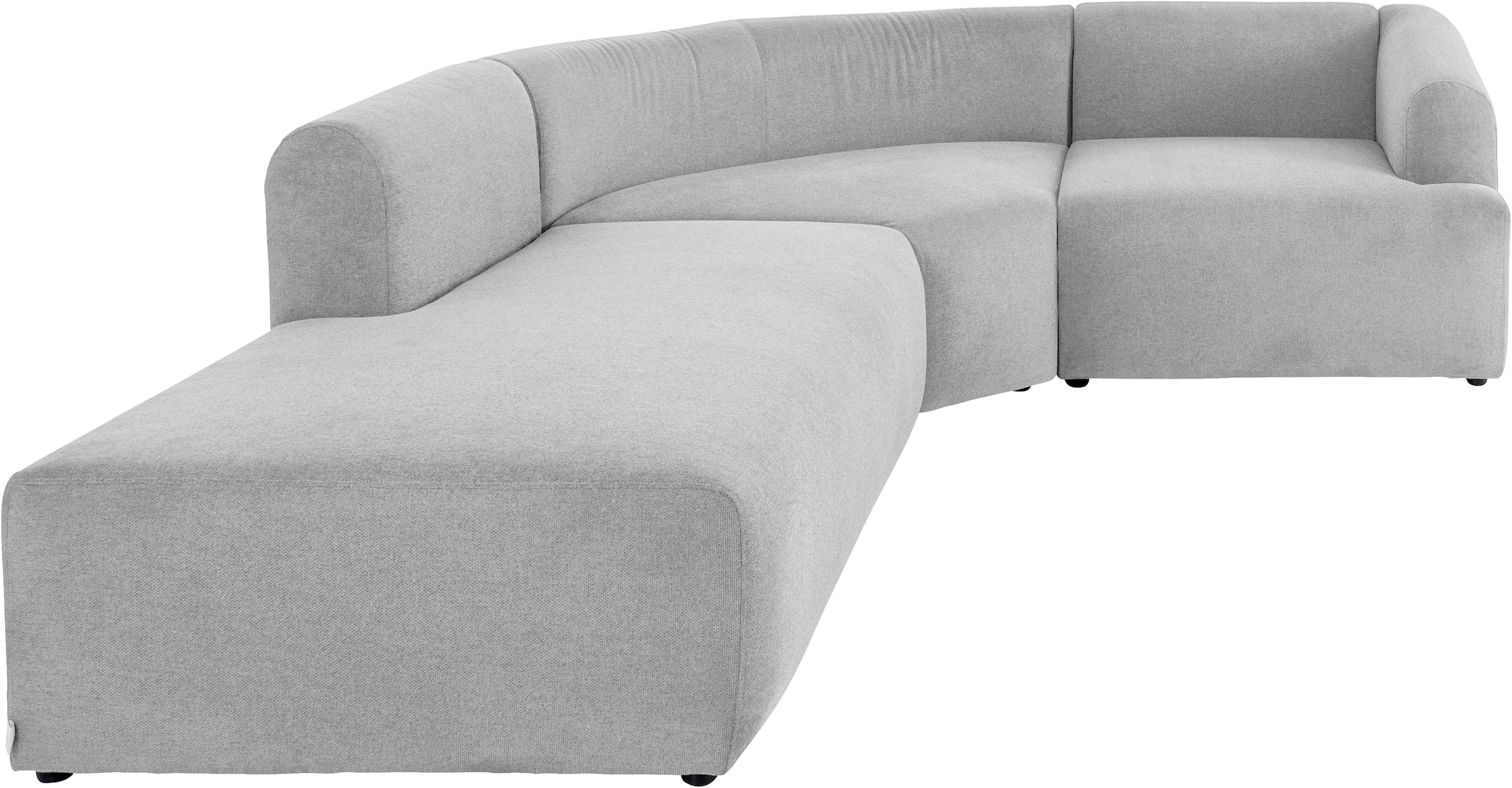 LeGer Home by Lena Gercke Ecksofa »LYZA L-Form links/rechts, Modularsofa, Maße B/T/H: 211/267/74 cm«, als Modul oder separat verwendbar, für individuelle Zusammenstellung