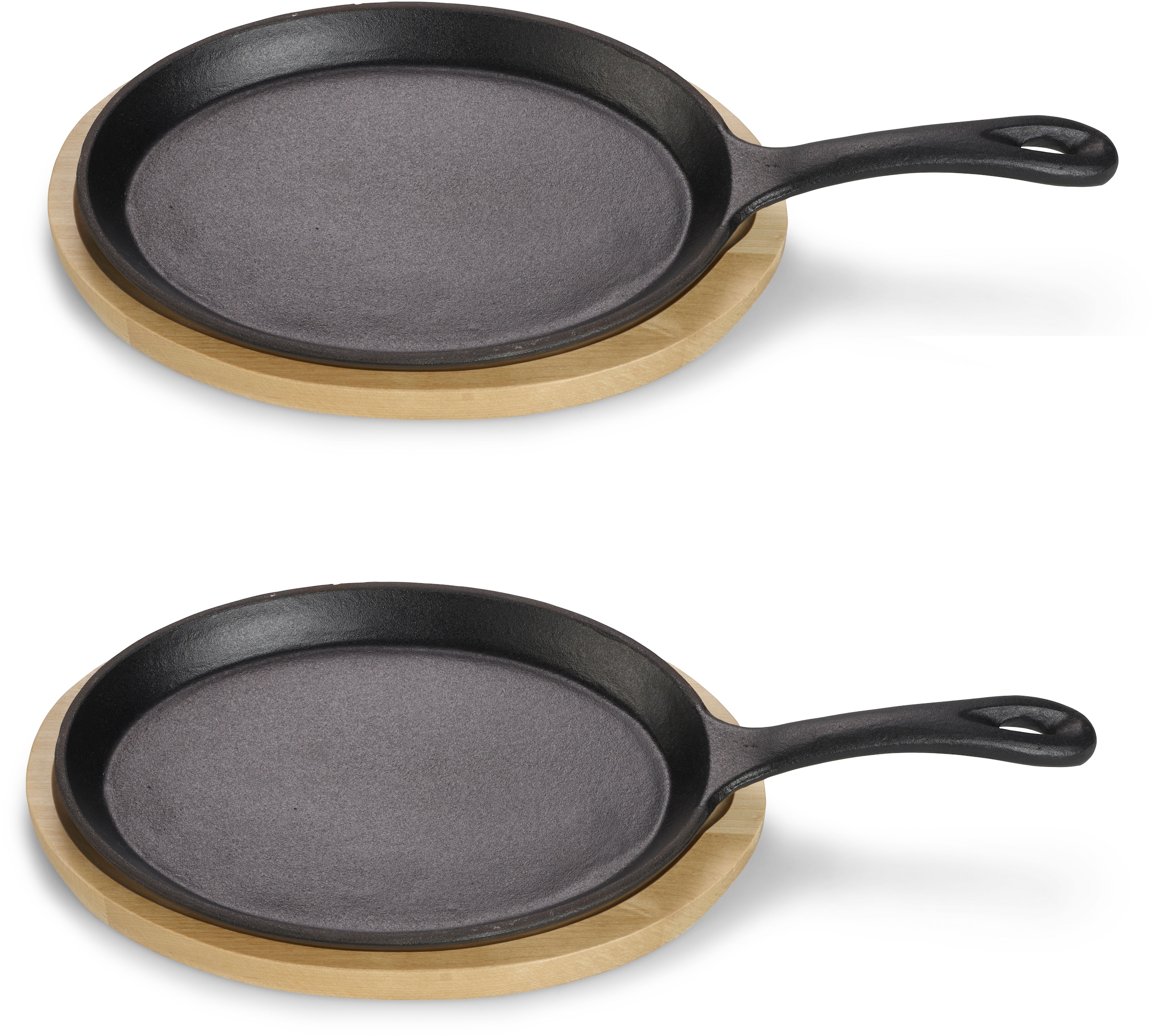 ECHTWERK Servierpfanne »2x Pfännchen "Rund"« Gusseisen Set, 2 Stk. tlg. ink günstig online kaufen