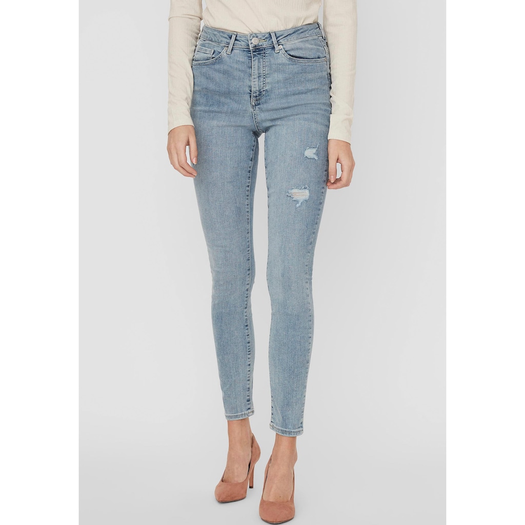 Vero Moda Skinny-fit-Jeans »VMSOPHIA HR SKINNY DESTR J AM314 NOOS«