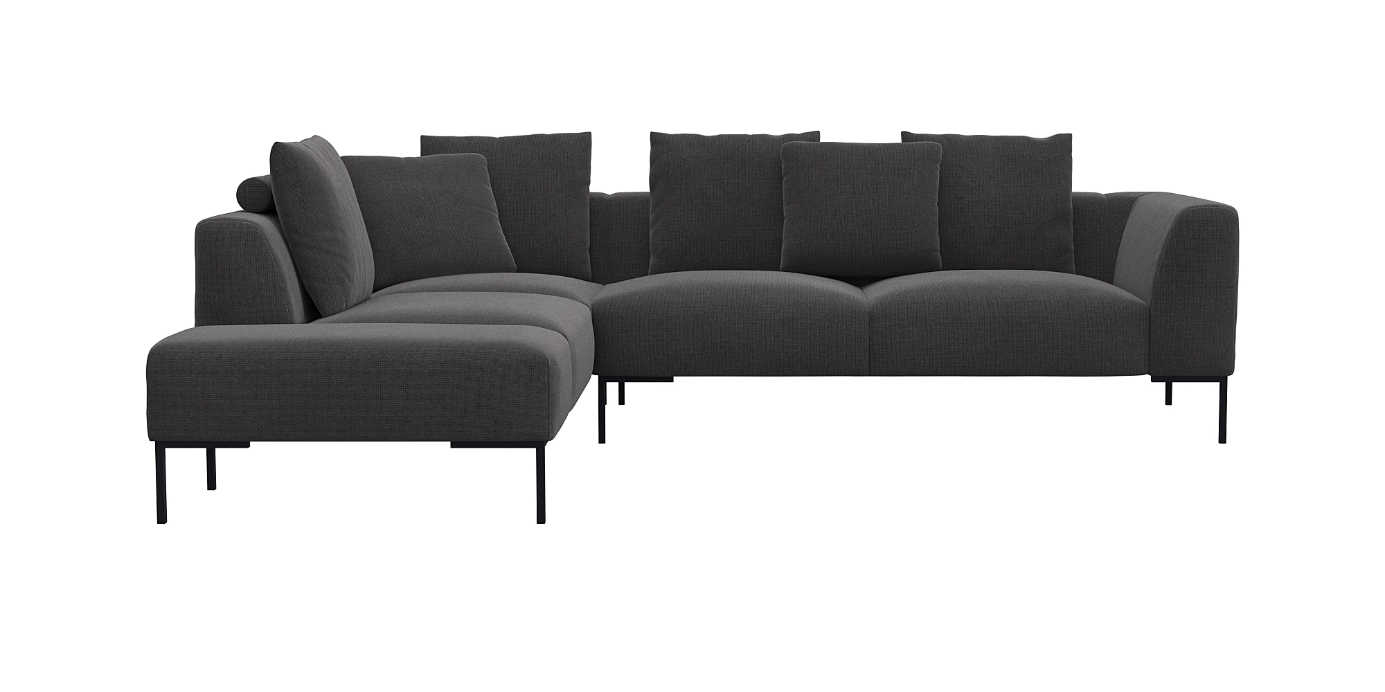 FLEXLUX Ecksofa "Sava Designsofa, bequem und komfortabel, L-Form", Taschenf günstig online kaufen