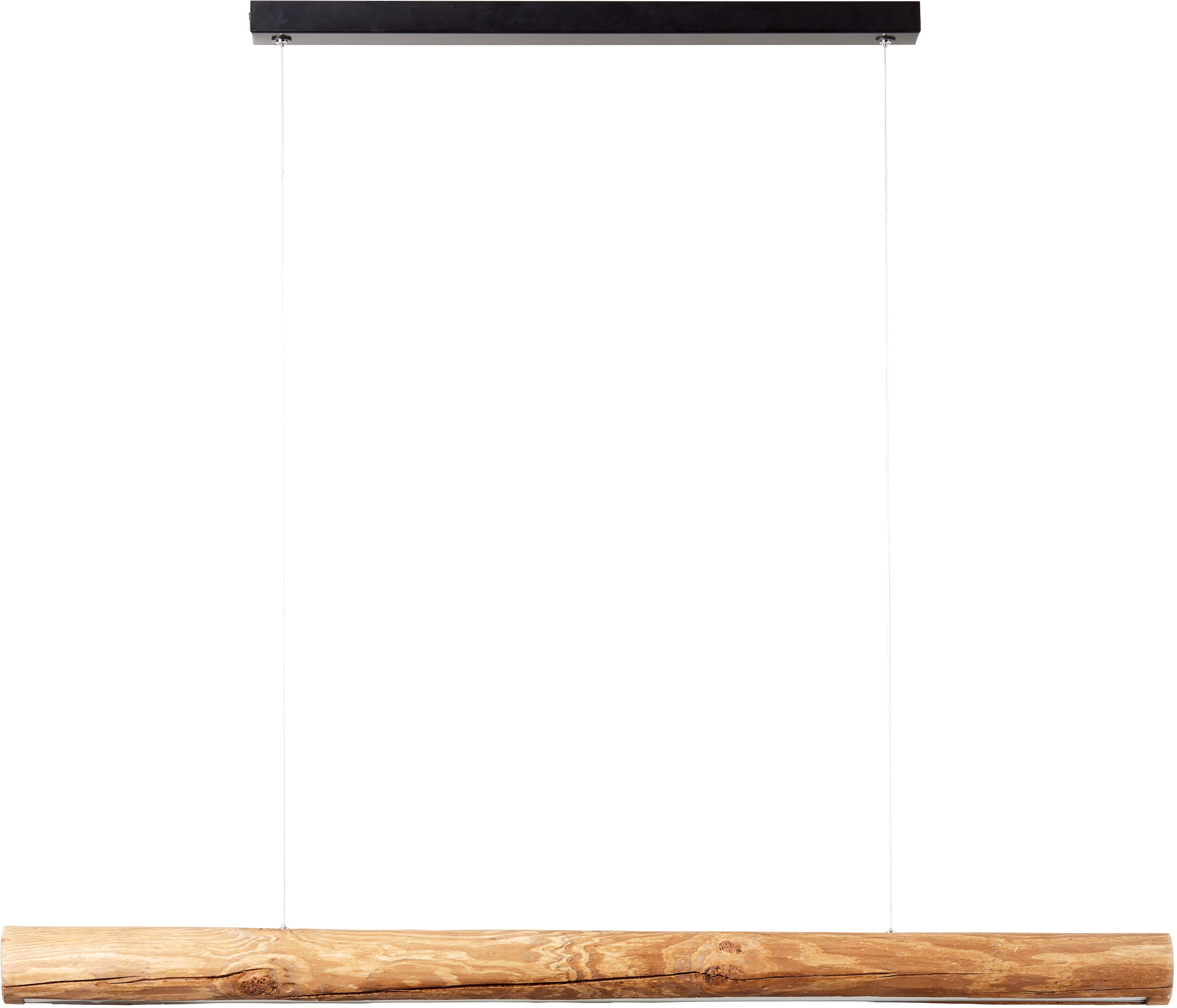Brilliant LED Pendelleuchte »Odun«, 1 flammig-flammig, 115 cm Breite,  Touchdimmer, 3100 lm, warmweiß, Holz, kiefer gebeizt online kaufen
