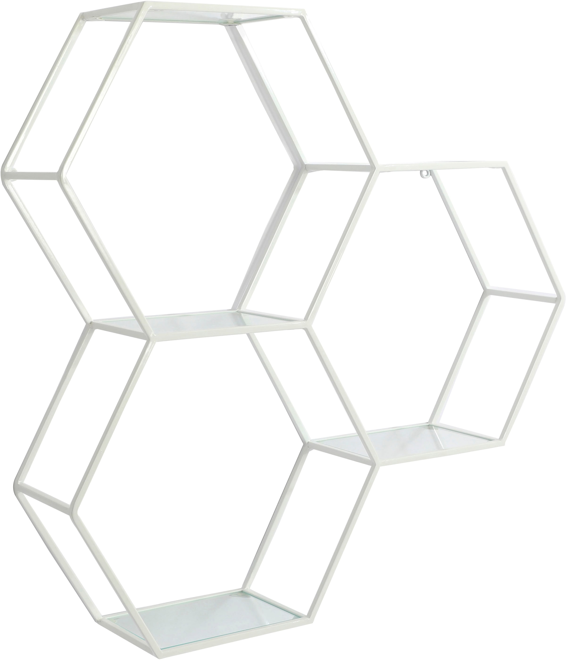 OTTO home Deko-Wandregal »Lenia« Elegant, Schwarz