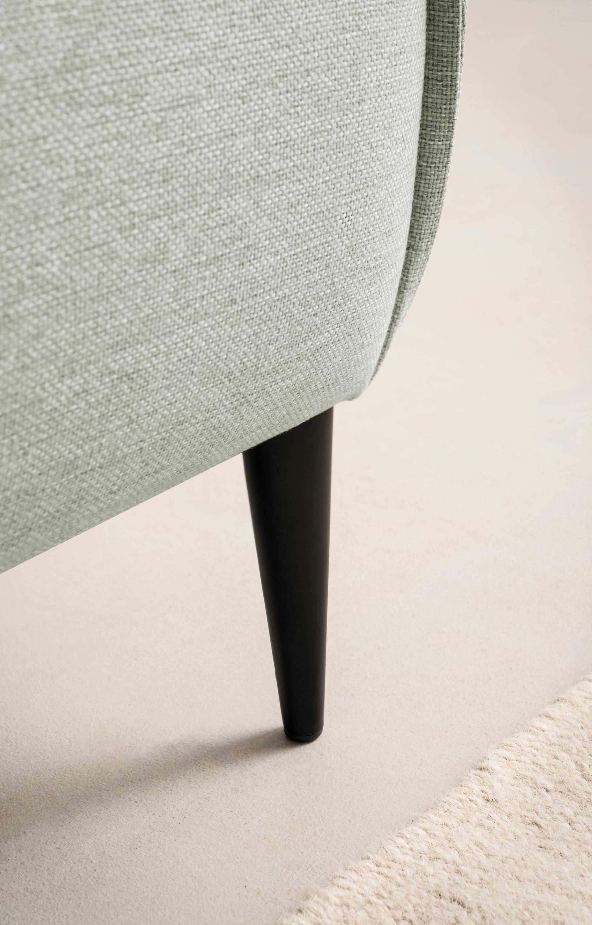 andas Sitzgruppe »TVINNU, Polsterecke L-Form, Schlaffunktion, mit Hocker«, (Set, 2 tlg.), stellbar zum Schlafsofa (Krokodilverbinder)