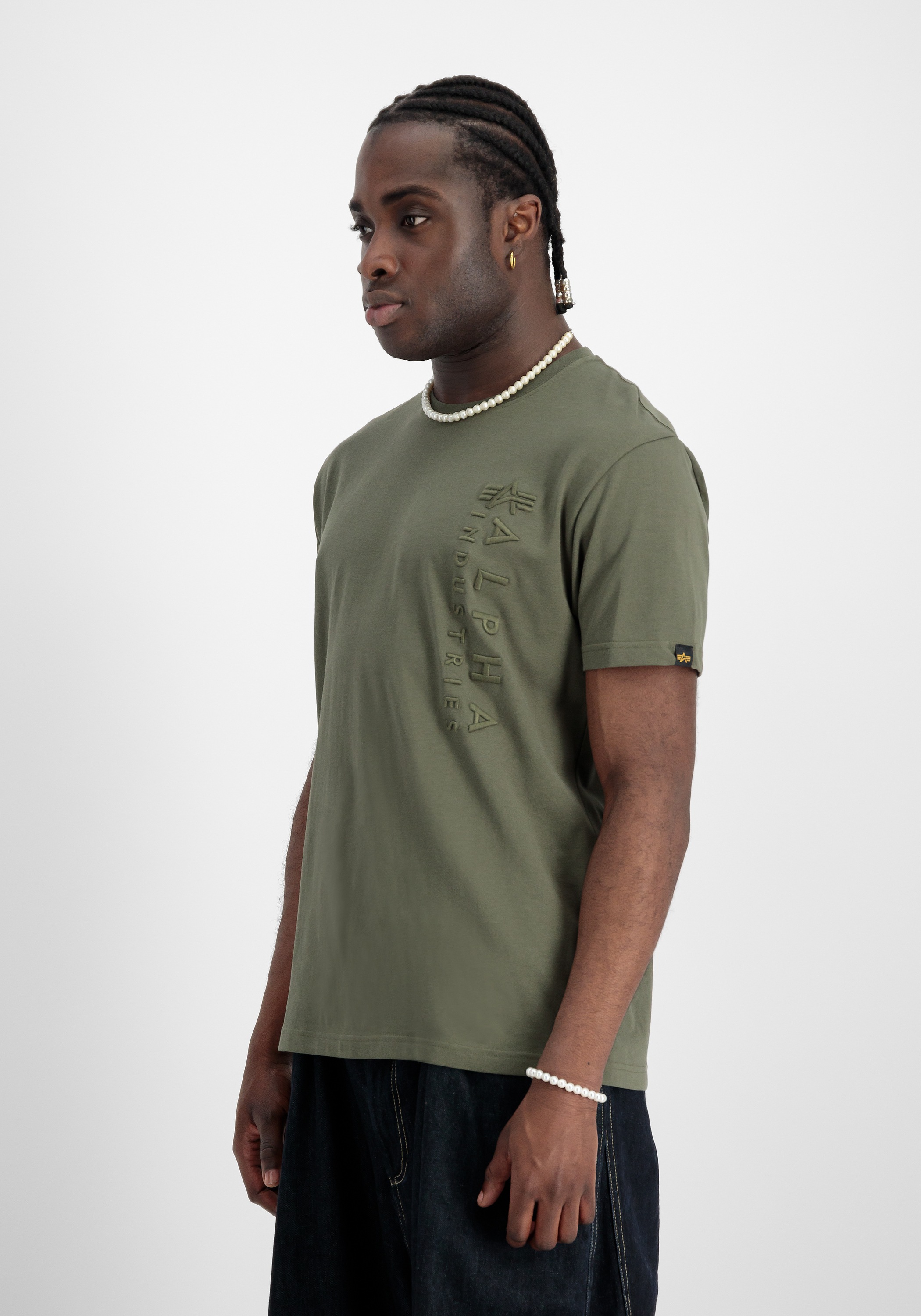 Alpha Industries T-Shirt »Alpha Industries Men - T-Shirts Embroidery T-Shirt«