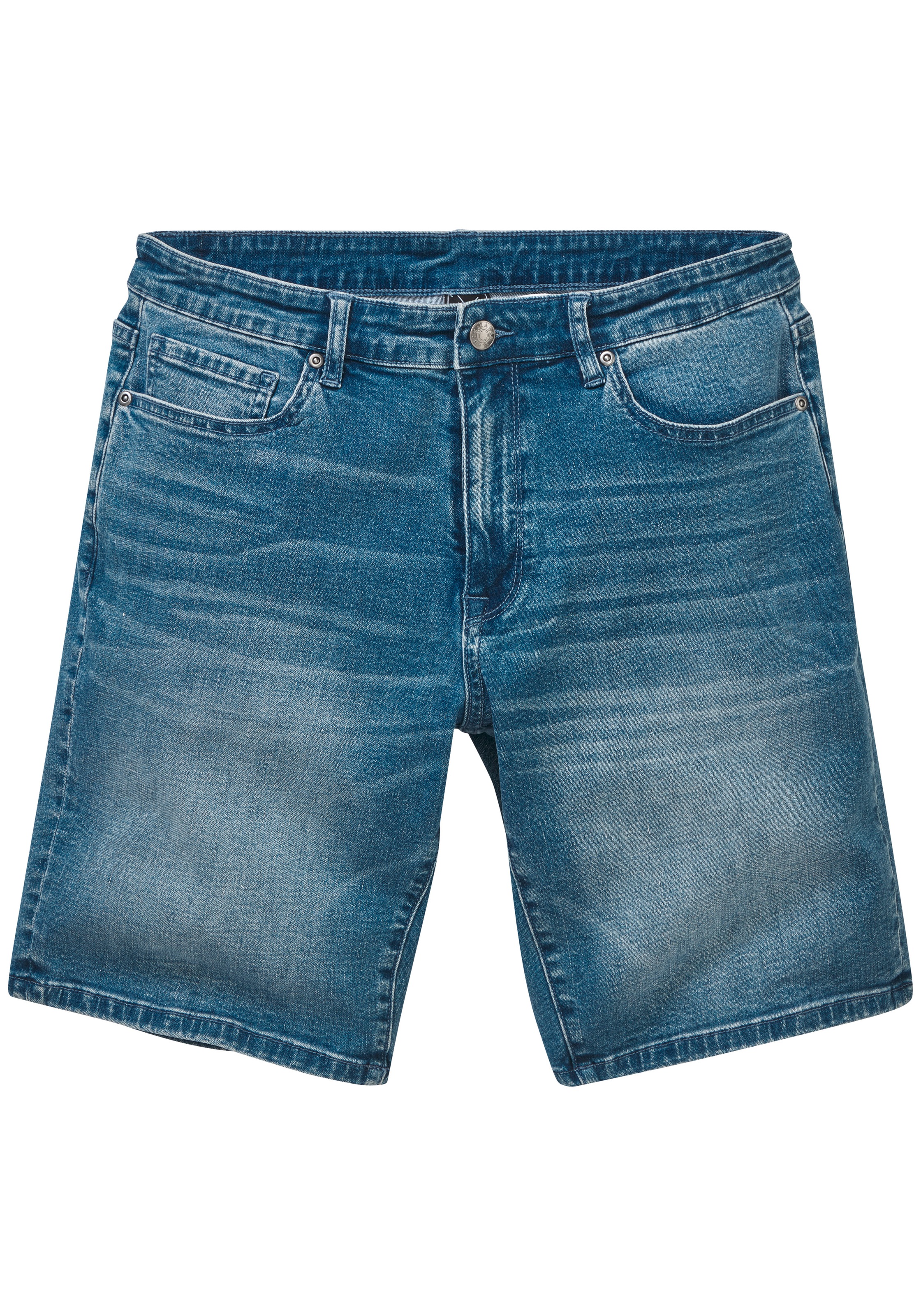 John Devin Jeansshorts », 5-Pocket Shorts« aus elastischer Denim-Qualität