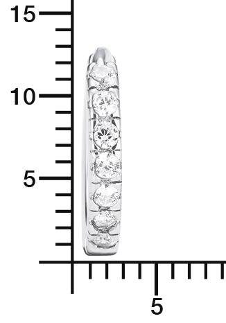 Amor Paar Creolen »2017285« mit Zirkonia (synth.)