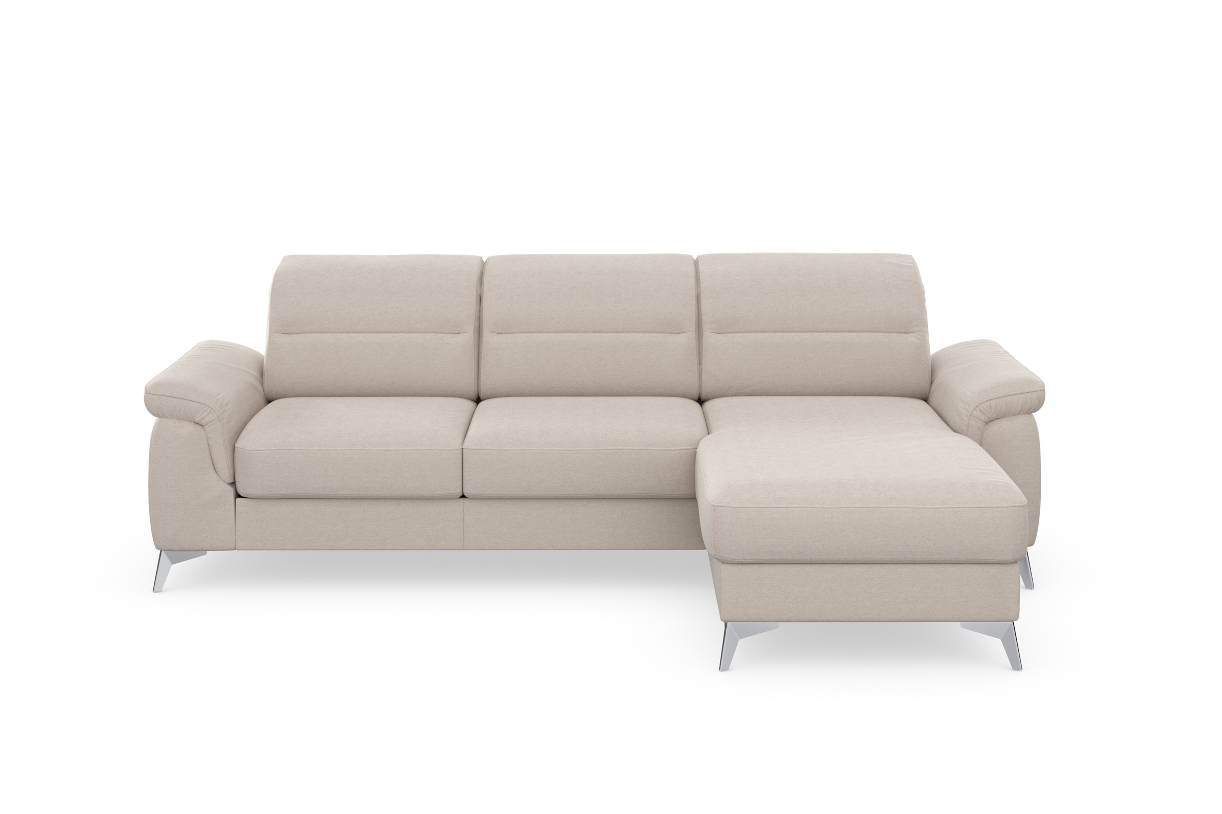 sit&more Ecksofa »Sinatra L-Form« mit Recamiere, optinal mit Kopfteilverste günstig online kaufen