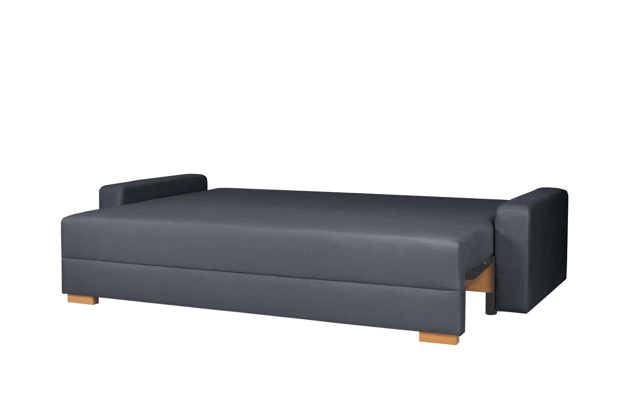 INOSIGN 3-Sitzer »SHERIDIAN Schlafsofa mit Bettkasten, in Feincord & Velvet«, mit Wellenunterfederung, moderne Bezüge, B/H/T 225/94/80
