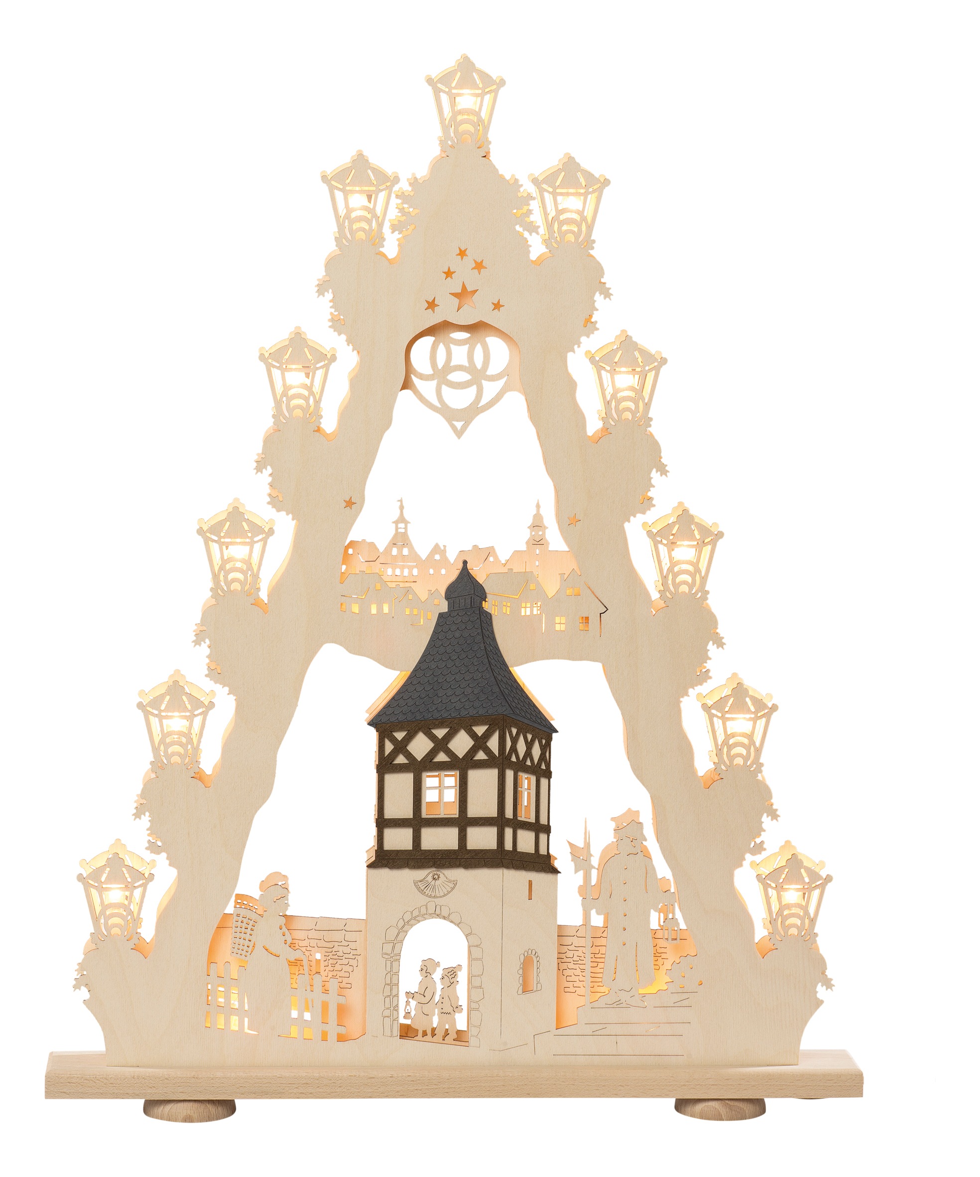 SAICO Original LED Lichterbogen »3D-Lichterspitze, Burgromantik« Premium LE günstig online kaufen