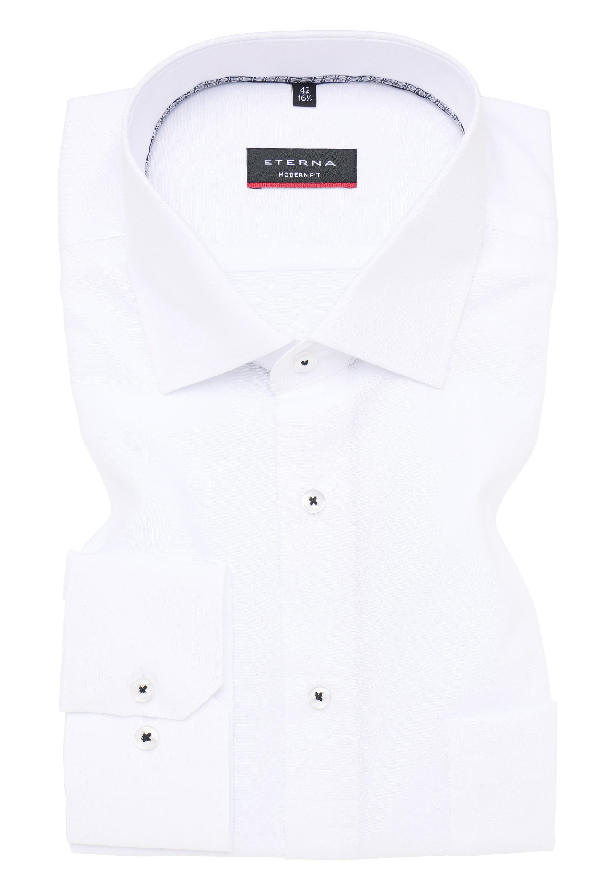 Eterna Langarmhemd »MODERN FIT« NON IRON (bügelfrei)