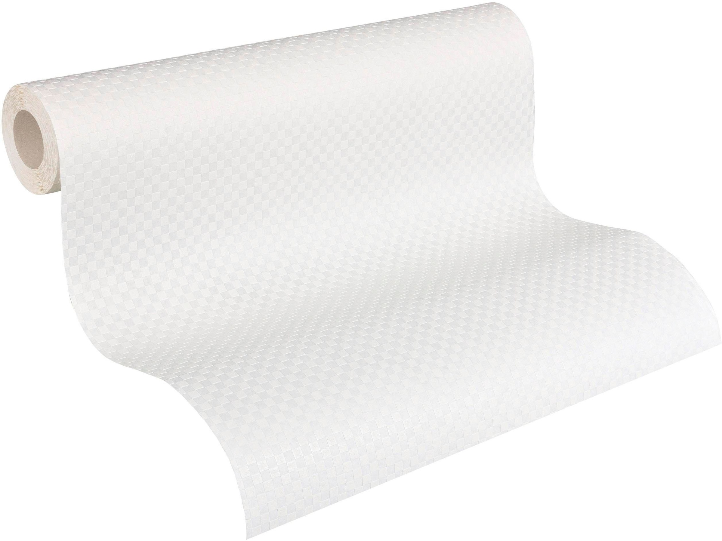 A.S. Création Vliestapete »Meistervlies«, 3D-Optik-geometrisch-grafisch, Geometrische Tapete Überstreichbar matt strukturiert glatt Flur Design