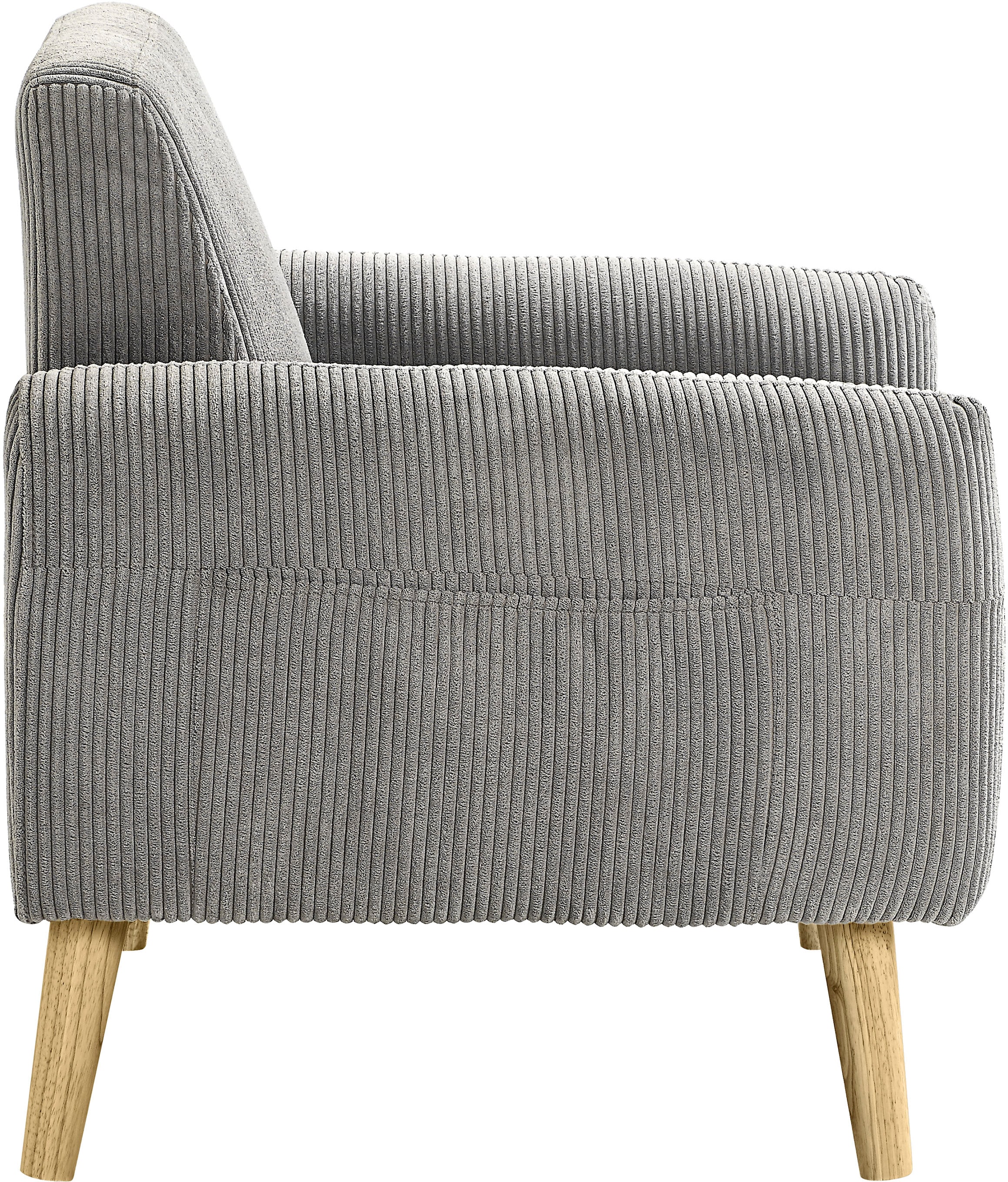 ATLANTIC home collection Sessel »Moby«, mit Federkern, kleiner Tasche und in modernem Cordbezug