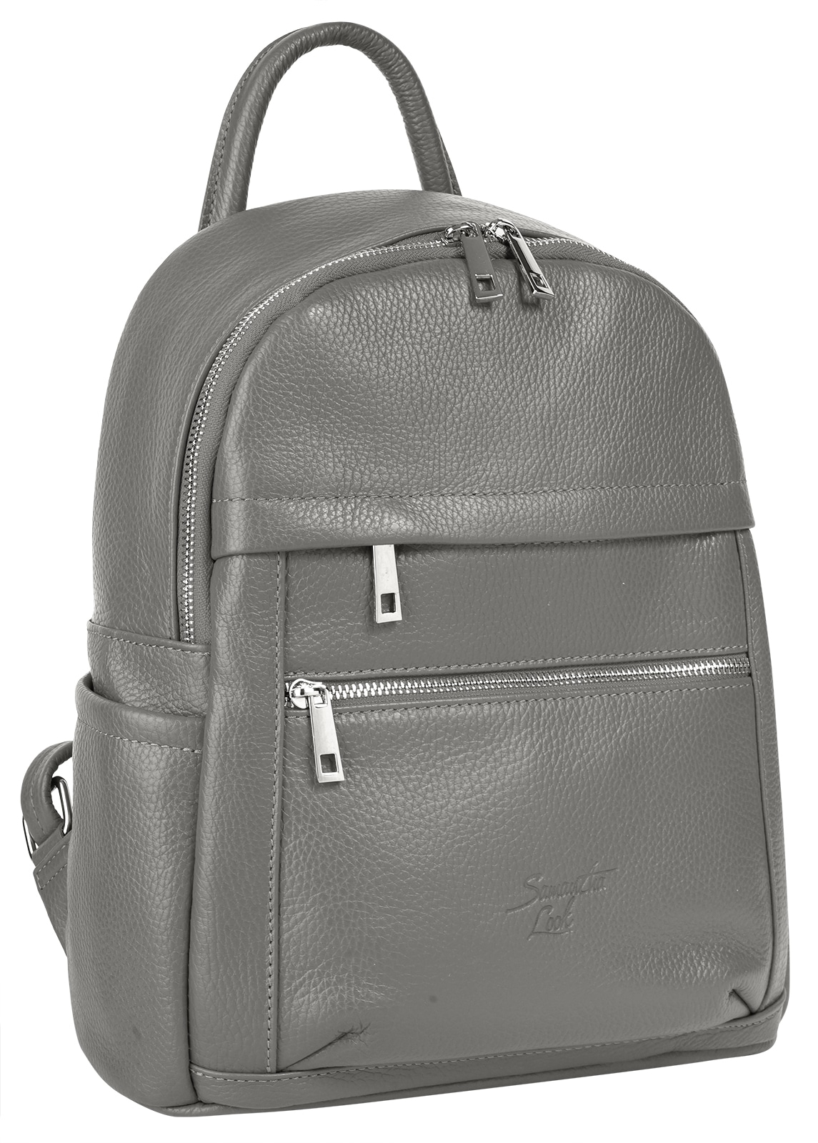 Samantha Look Cityrucksack, echt Leder, Made in Italy