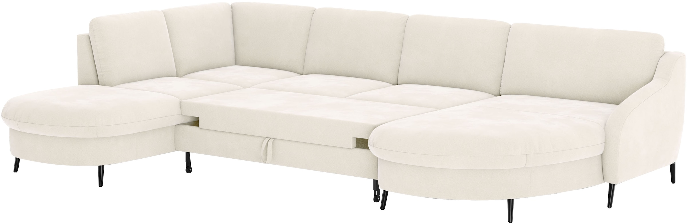 sit&more Wohnlandschaft »Soul U-Form«, wahlweise mit Bett und Bettkasten
