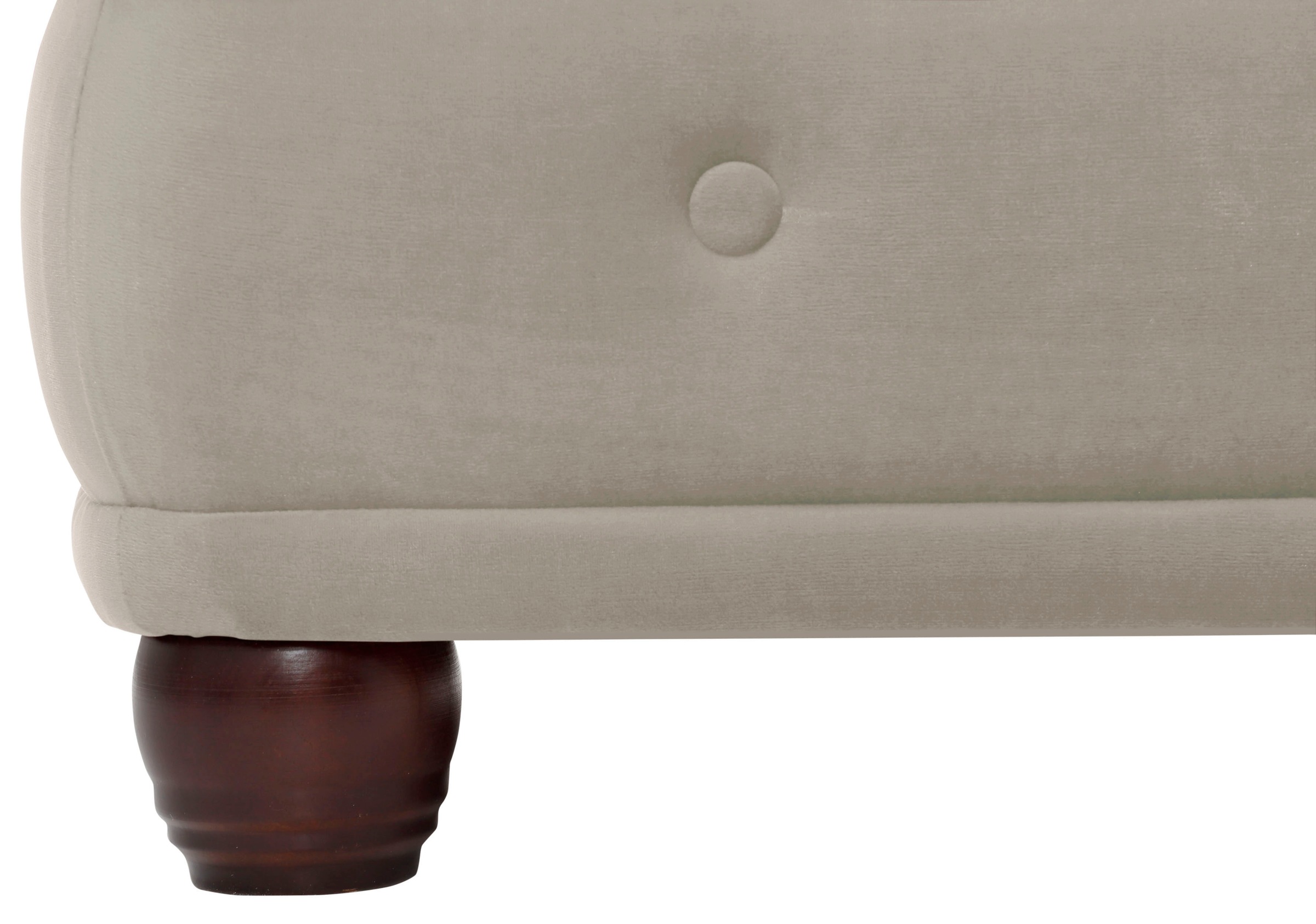 Home affaire Polsterhocker »New Castle«, passend zur "New Castle"-Serie, B/T/H: 75/70/45 cm