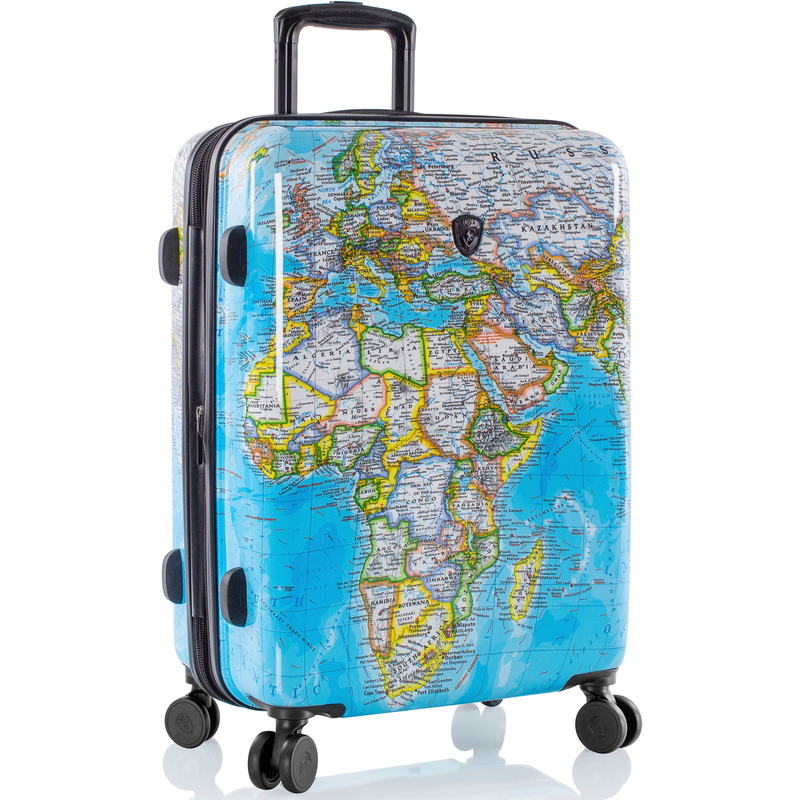 HEYS Hartschalen-Trolley »Journey 3G bunt, 66 cm« 82 l 4 Rollen x Joachim Llambi Reisegepäck TSA Schloss Volumenerweiterung multicoloure