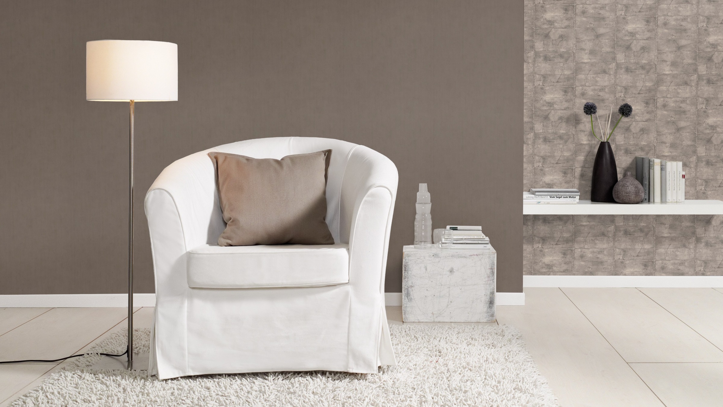 Rasch Vliestapete »Concrete«, 3D-Optik