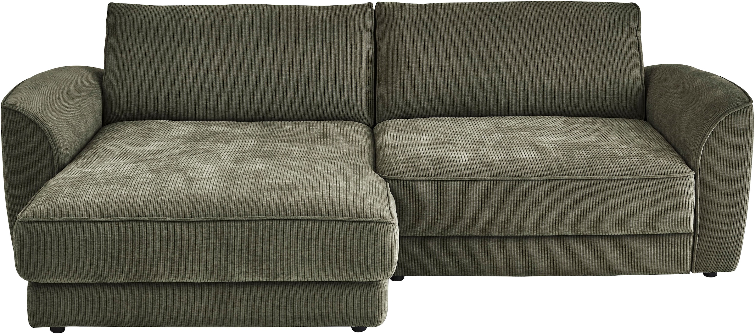 Die PlanBar Ecksofa »ZE-EM24138, L-Form, B: 264 cm« SoftSitz-Kaltschaumpolsterung, wahlweise mit Sitztiefenverstellung
