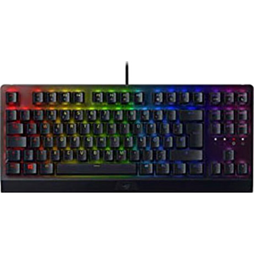 RAZER Gaming-Tastatur »Blackwidow V3 Tenkeyless - Green - DE«, (Funktionstasten)