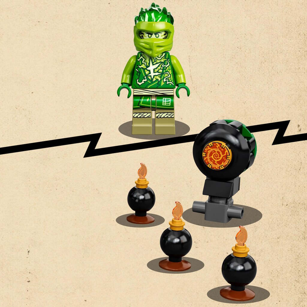 LEGO® Konstruktionsspielsteine »Lloyds Spinjitzu-Ninjatraining (70689), LEGO® NINJAGO®«, (32 St.), Made in Europe
