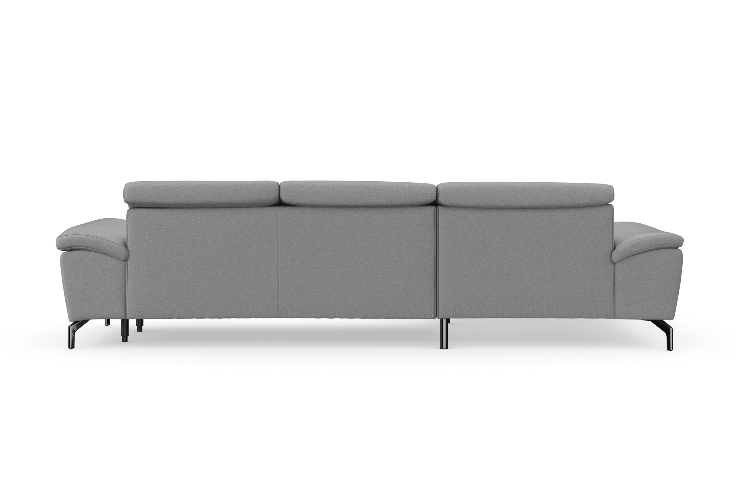 sit&more Ecksofa »Cool L-Form«, wahlweise mit Kopfteilverstellung und Vorziehsitz, motorisch