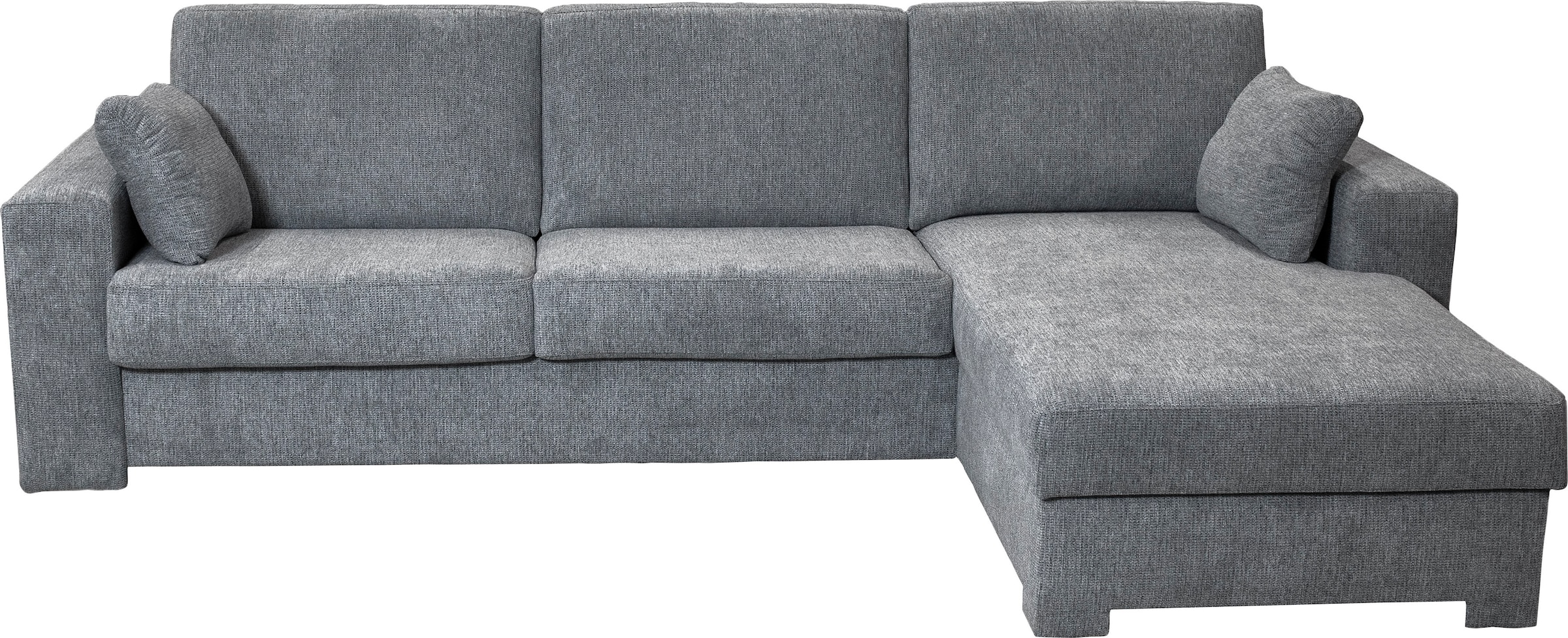 Home affaire Ecksofa »Roma "M" Matratzenhöhe 14 cm, Dauerschlaffunktion, mit Unterfederung,«, Liegemaße ca 143x198 cm, L-Form