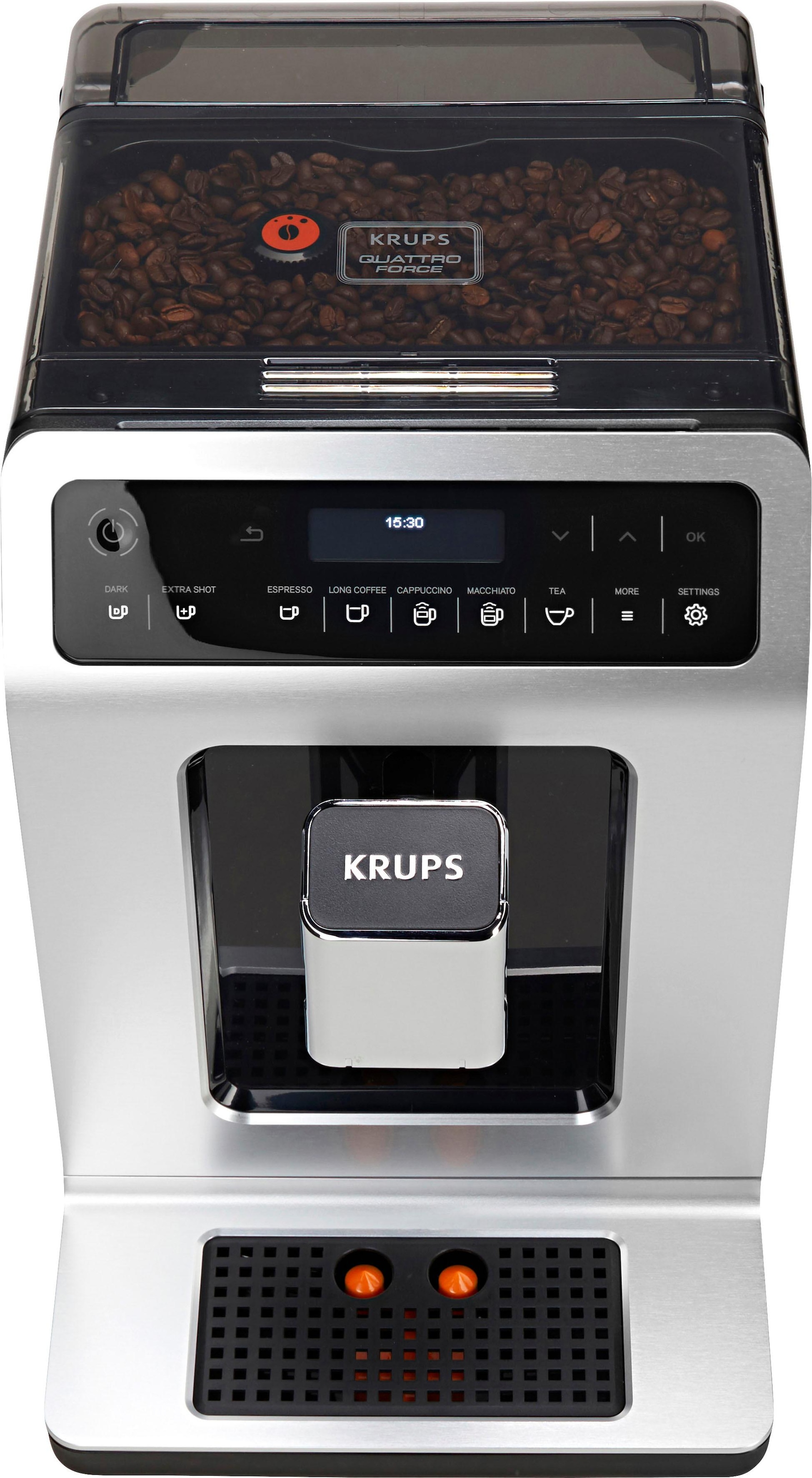 Krups Kaffeevollautomat »EA891D Evidence«, 12 Kaffee- und 3 Tee-Variationen, OLED-Display und Touchscreen