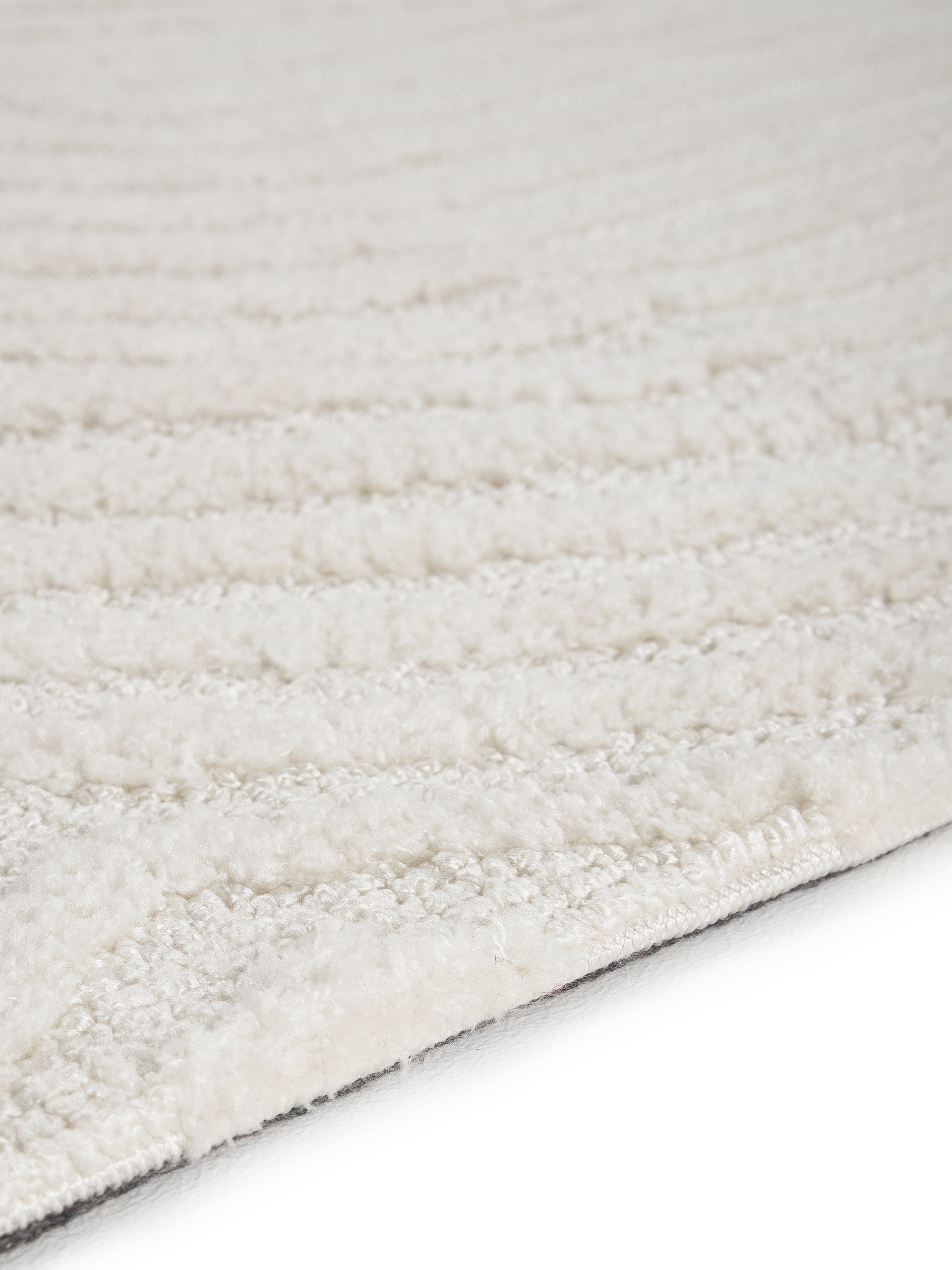 carpetfine Teppich »Holly Zen 1«, rund, 12 mm Höhe, Hoch-Tief-Effekt, geometrisch, Zeitloses Design, dekoratives Highlight
