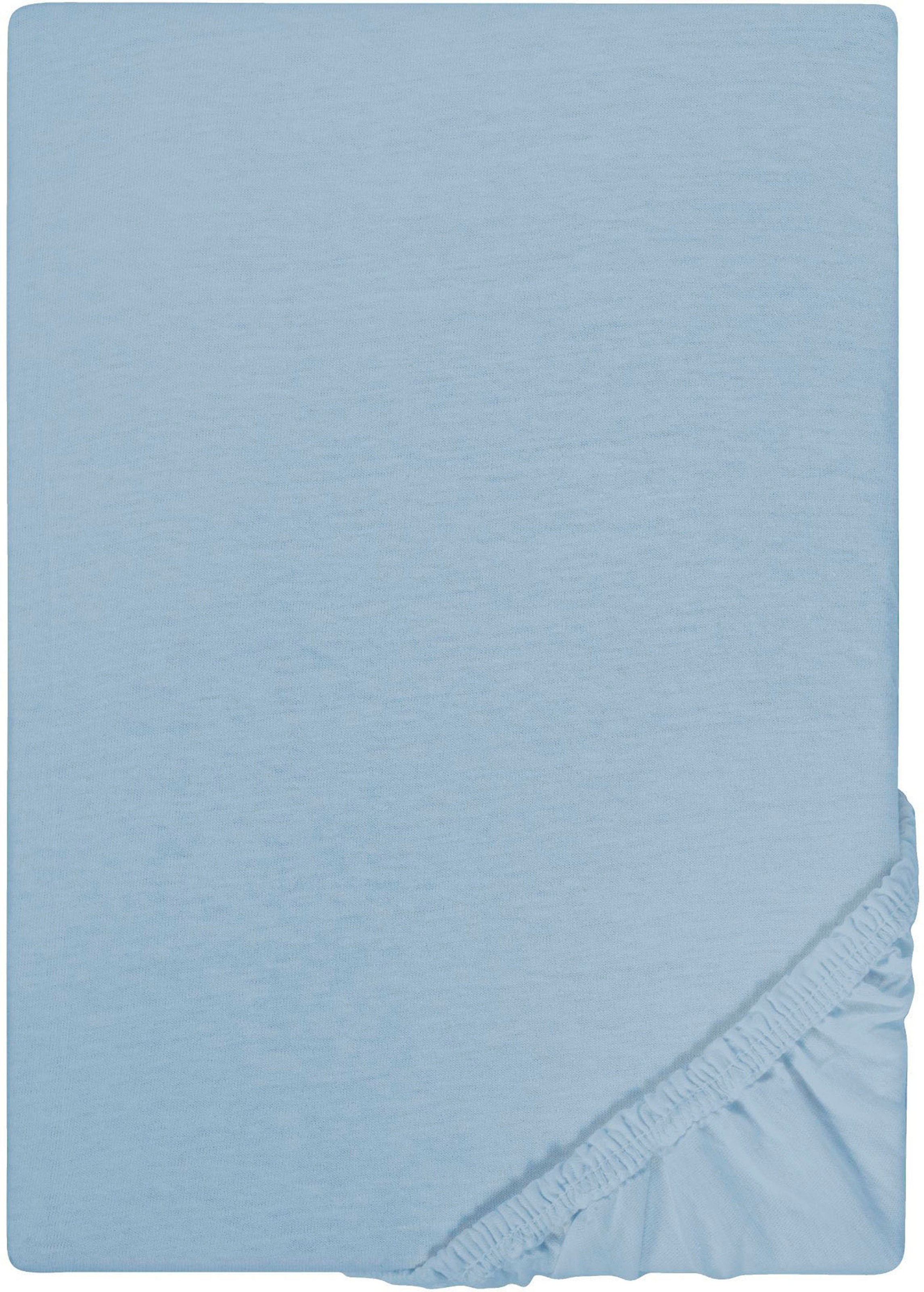 Castell - Markenbettwäsche Spannbettlaken »Jersey in Gr. 90x200, 140x200 od günstig online kaufen