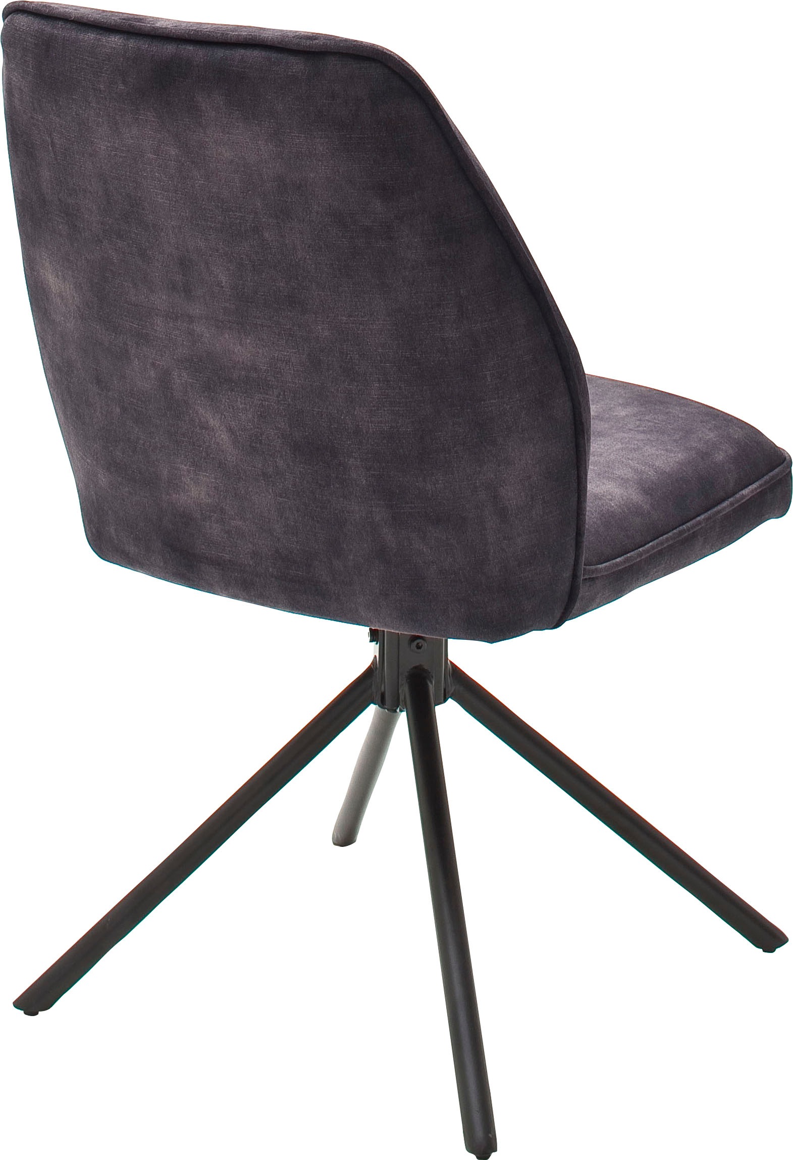 MCA furniture Esszimmerstuhl »Ottawa«, (Set), 2 St., Vintage, Vintage Veloursoptik mit Keder, Stuhl belastbar bis 120 Kg