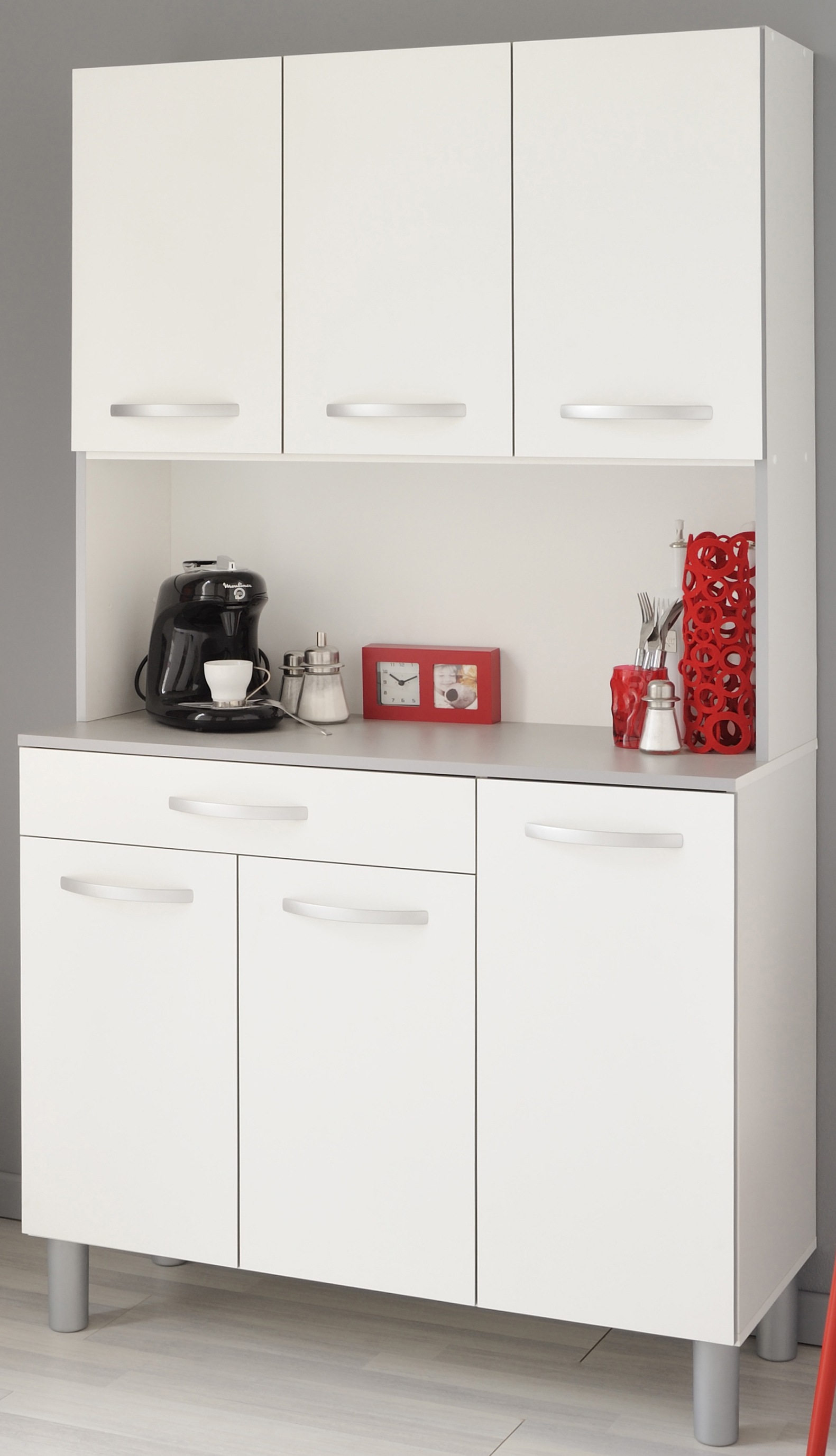Parisot Buffet »Spoon 1, Küchenbuffet, viel Stauraum, 6 Türen«, (1 St., B/H günstig online kaufen