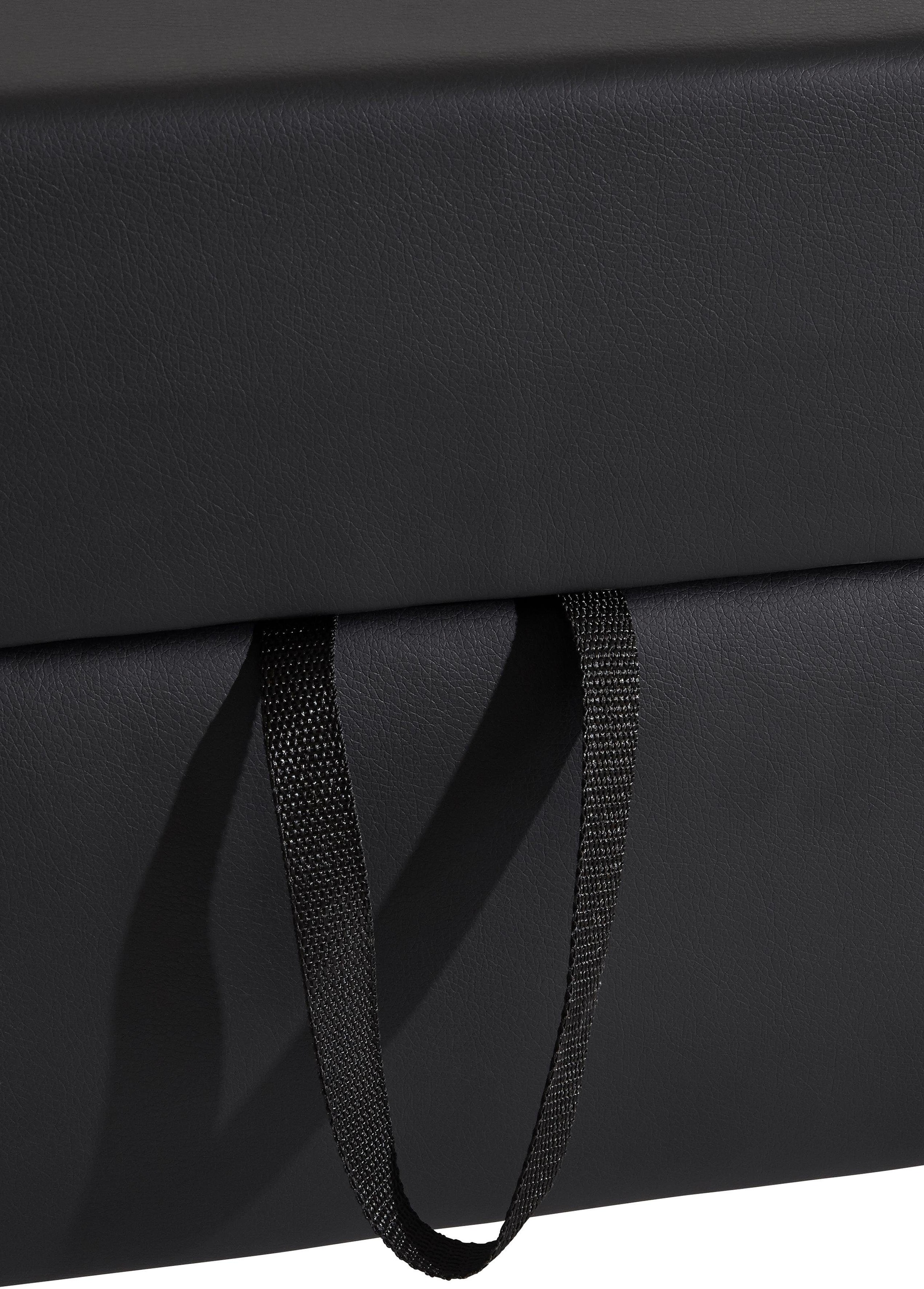 DOMO collection Wohnlandschaft »Papenburg, zeitlose Rückensteppung, elegante Formensprache, U-Form«, in großer Farbvielfalt, wahlweise mit Bettfunktion