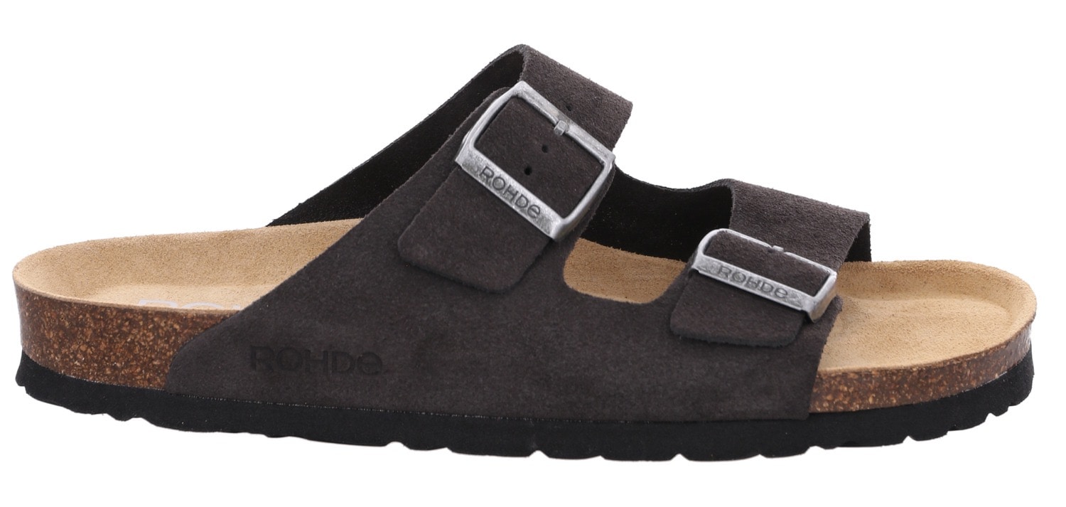 Rohde Pantolette »GRADO«, Sommerschuh, Hausschuh, Schlappen, Strandschuh mit Softfußbett