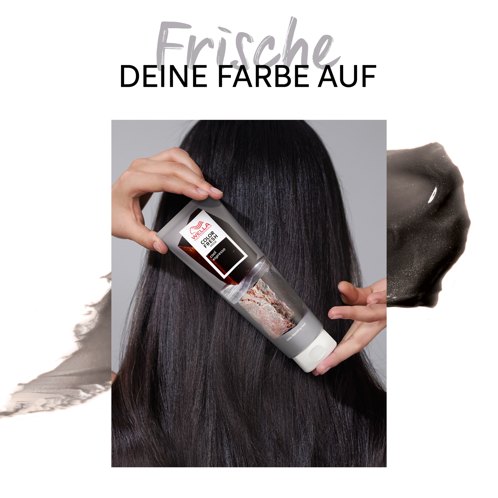 Wella Professionals Haarmaske »Color Fresh Mask Cool Espresso« frei von Silikonen, auswaschbar, wöchentliche Anwendung