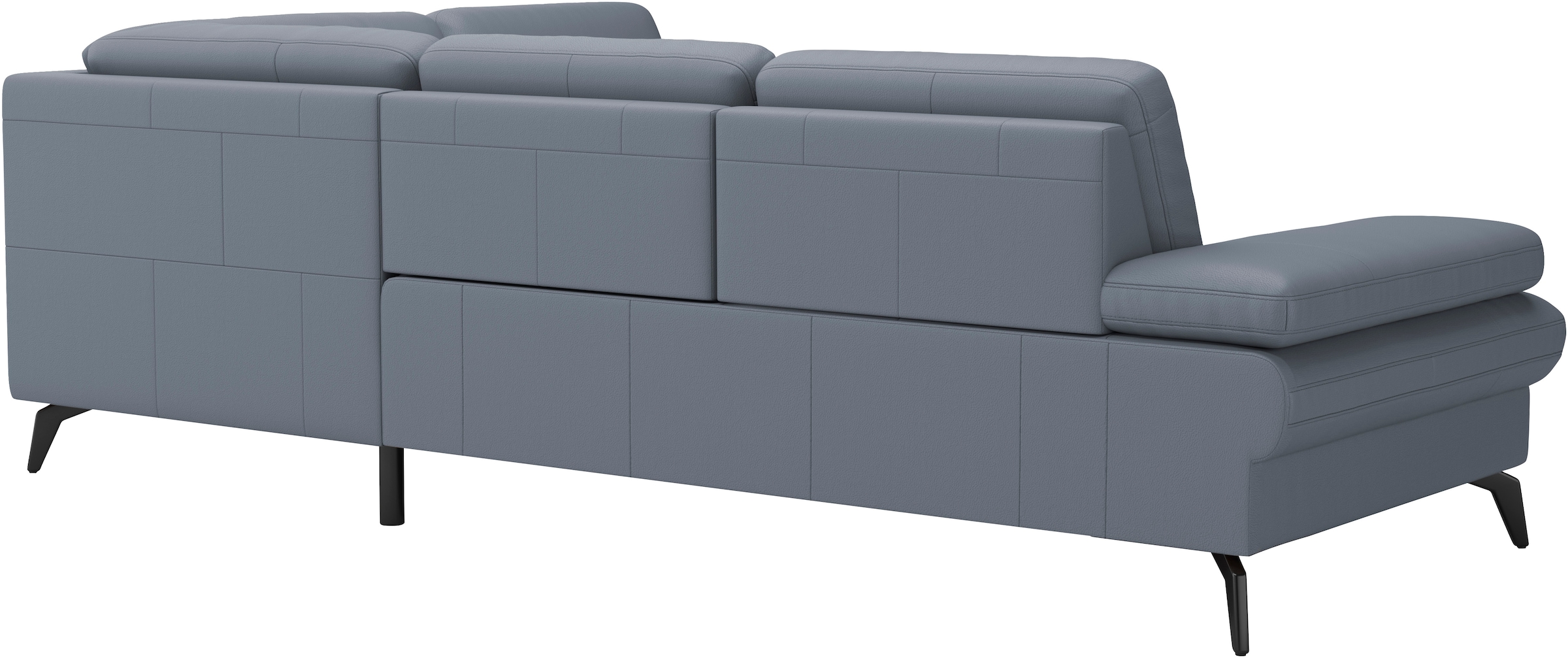sit&more Ecksofa »Morris L-Form, inkl. Sitztiefenverstellung«, wahlweise mit Armteilverstellung, Bettfunktion & Bettkasten
