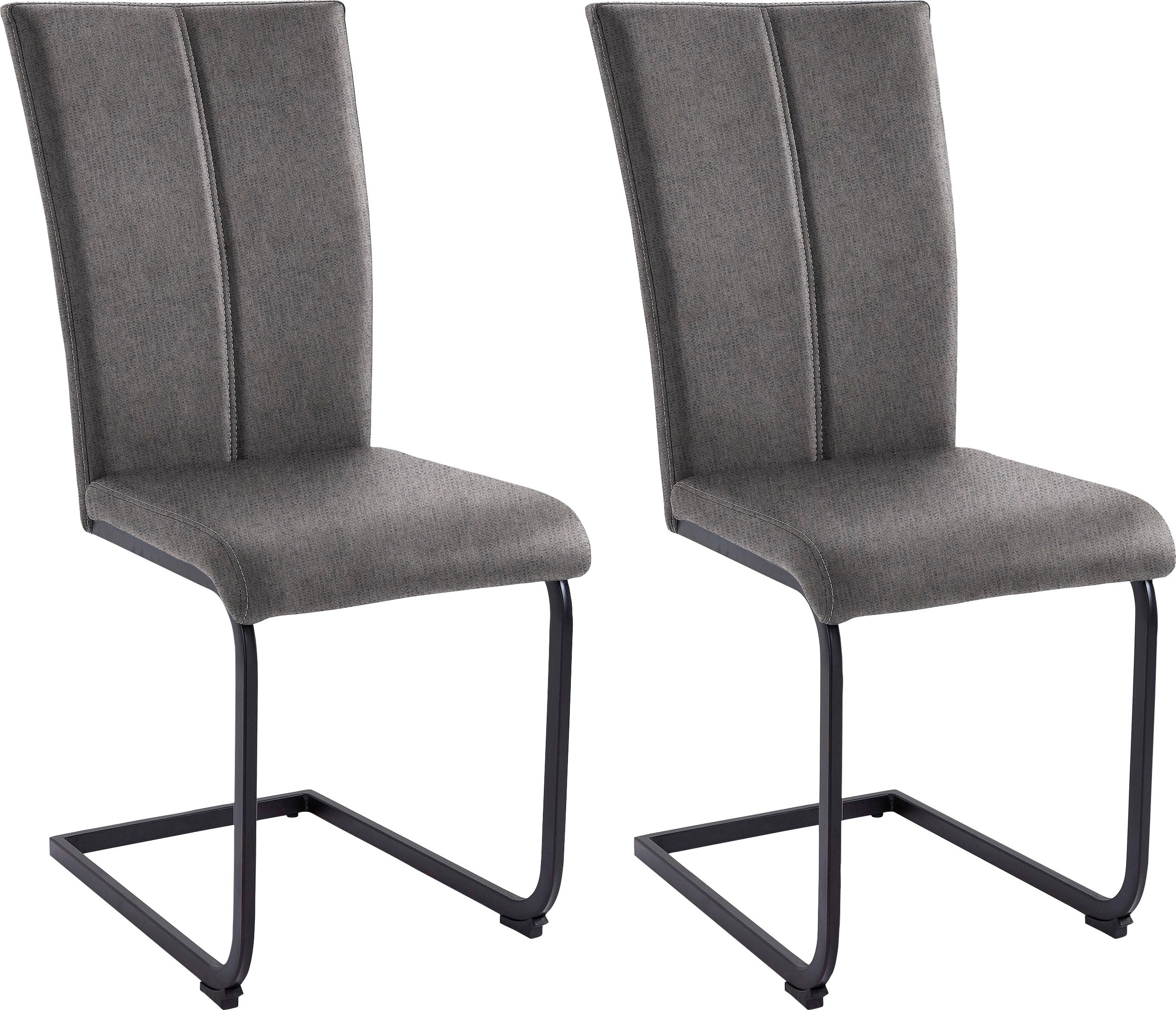 Home affaire Freischwinger »Nils«, (Set), 2 St., Strukturstoff-Struktur gro günstig online kaufen