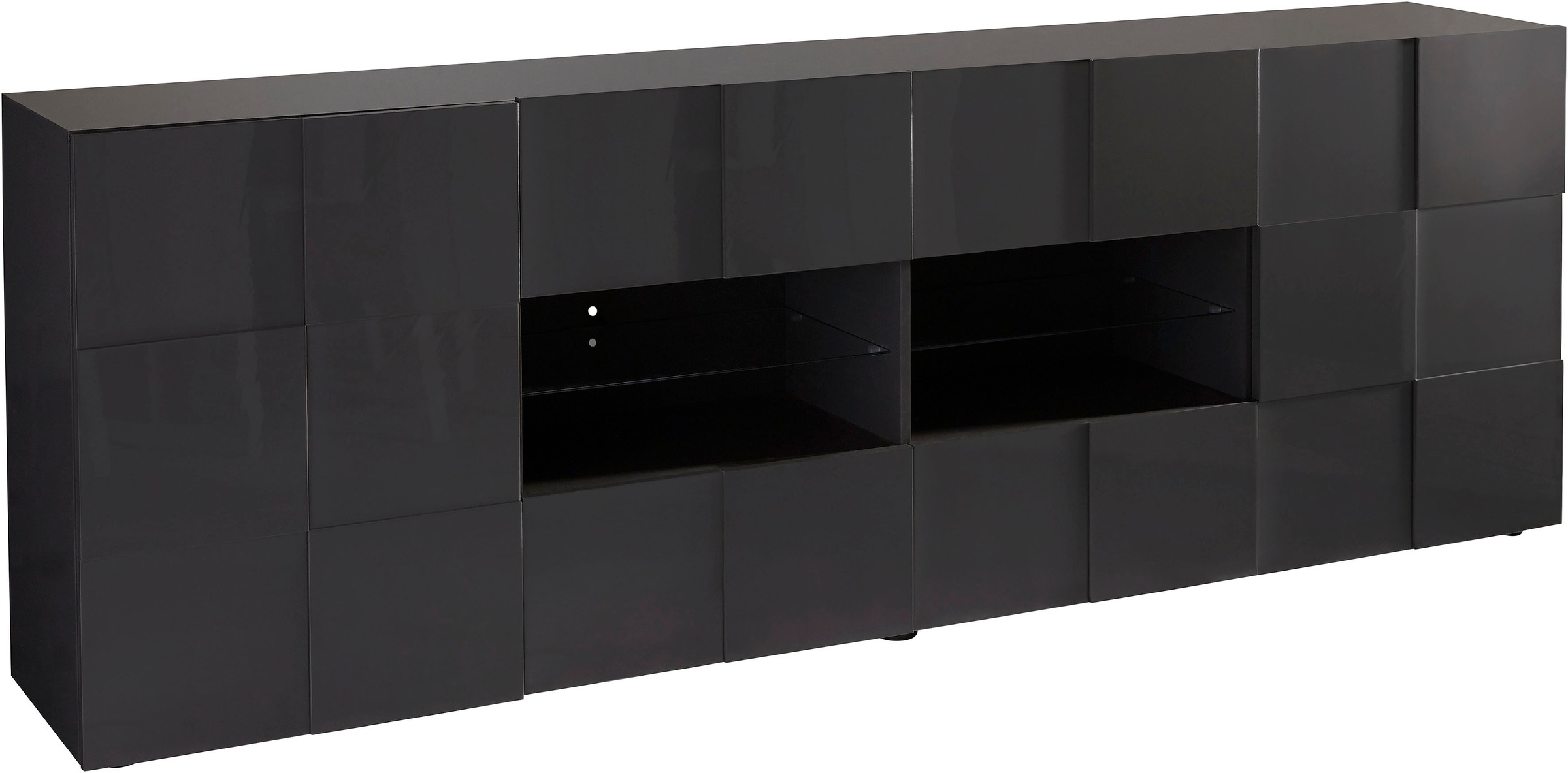 INOSIGN Sideboard »Dama Breite 241, Kommode 2 Türen u. 4 Schubkästen, Anric günstig online kaufen