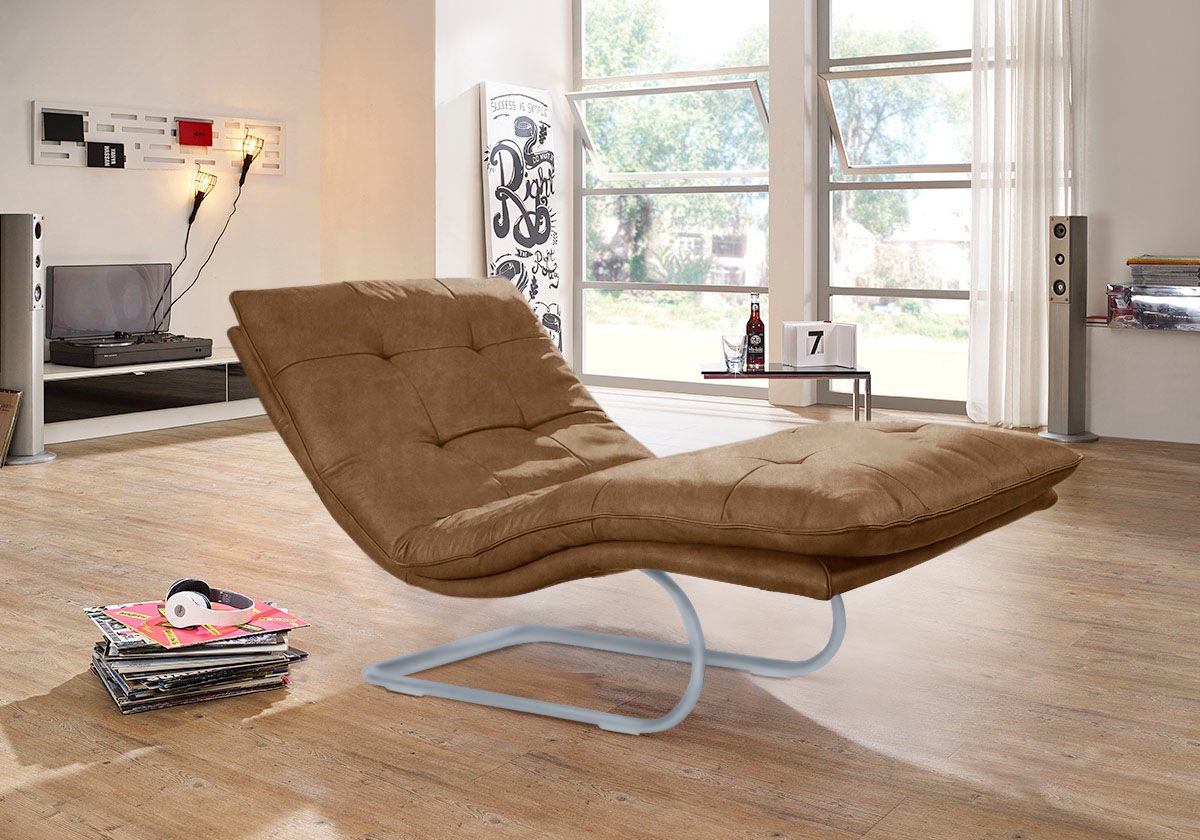 W.SCHILLIG Relaxliege »daily dreams«, in Waffelkissen-Optik, wahlweise mit günstig online kaufen