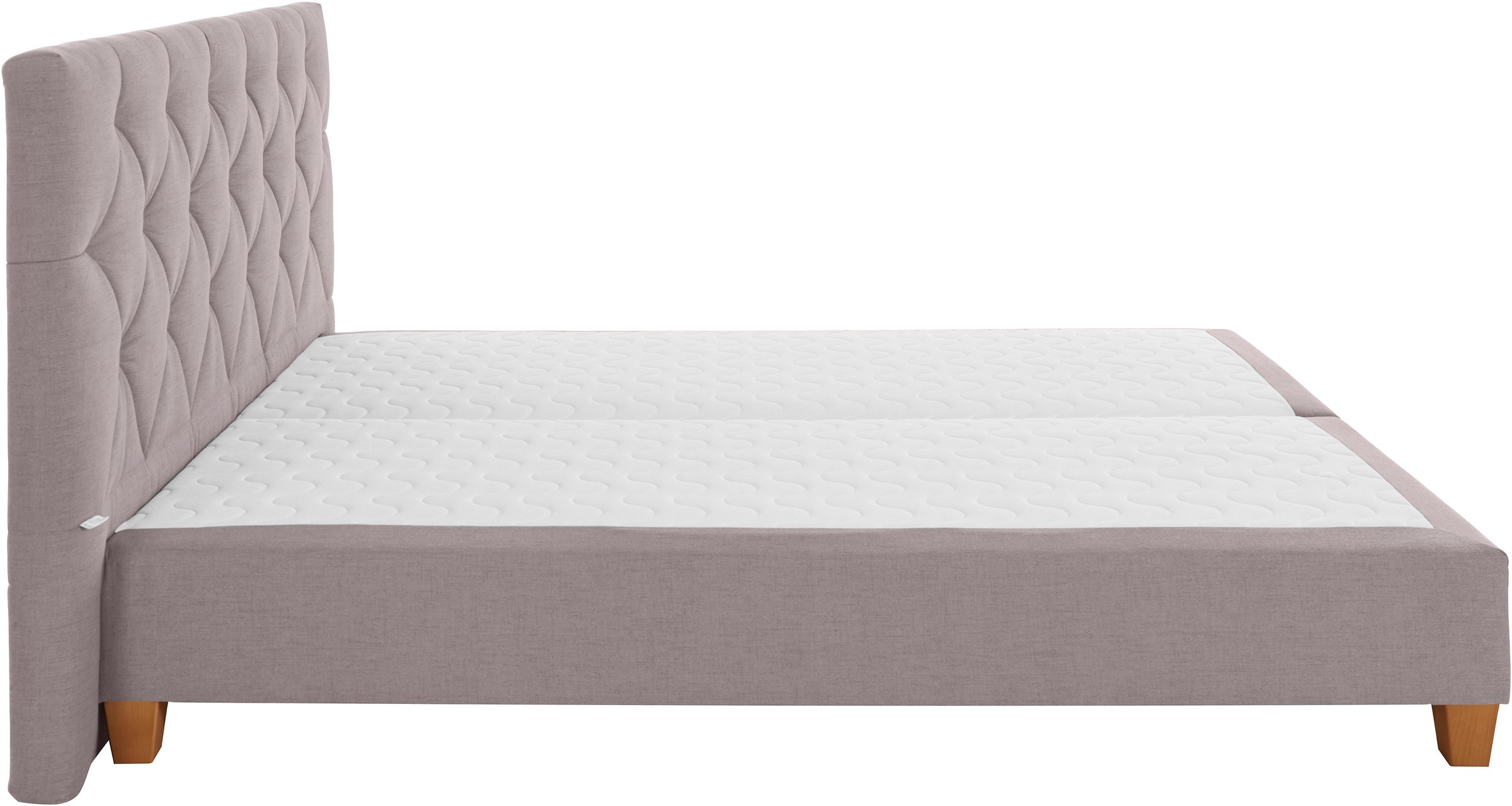 Guido Maria Kretschmer Home&Living Boxspringbett »Harmones«, in 3 Breiten, Härtegrad auch im Mix mit je 1 Matratze in H2 und H3