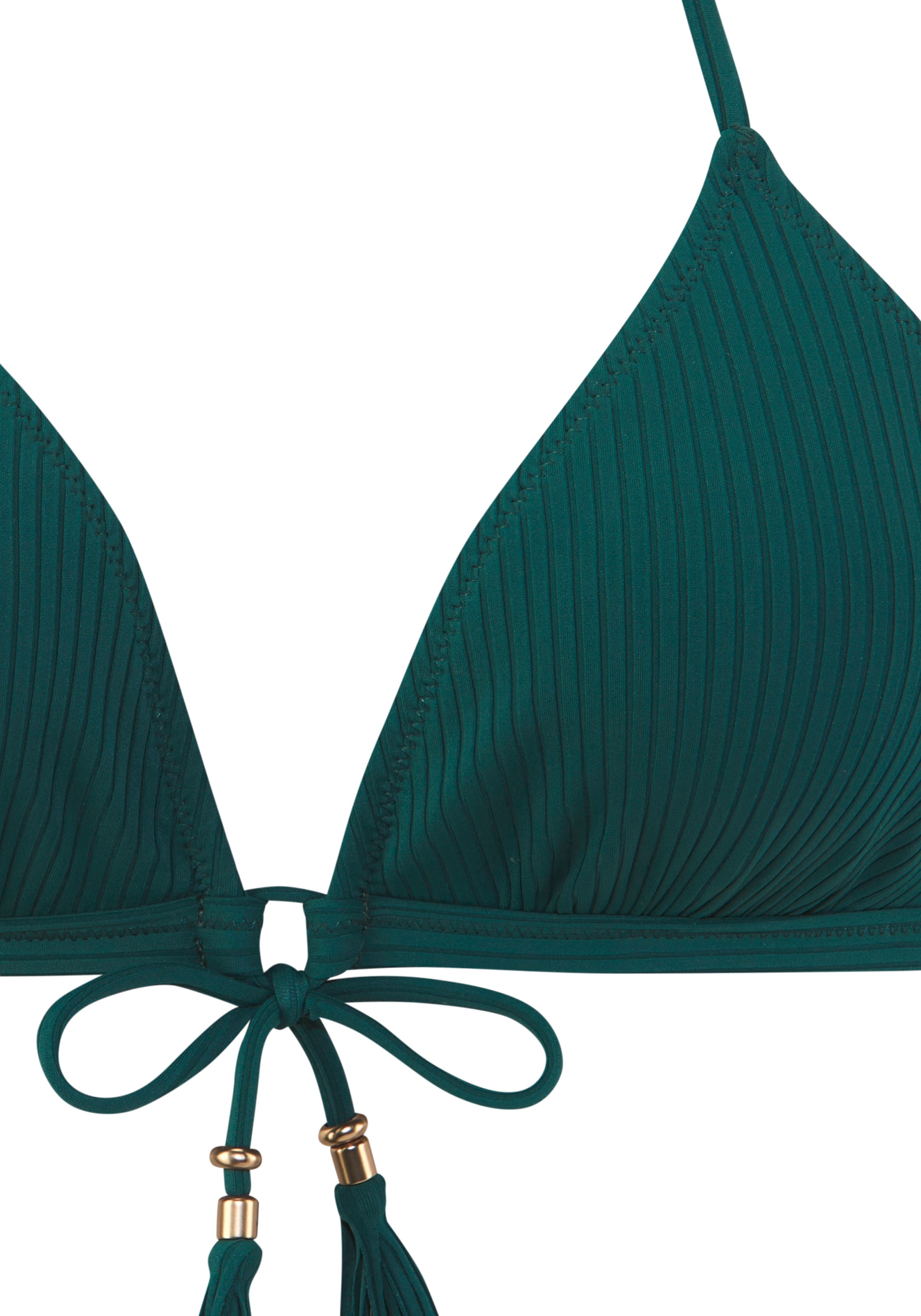 Elbsand Triangel-Bikini, aus trendiger Rippware