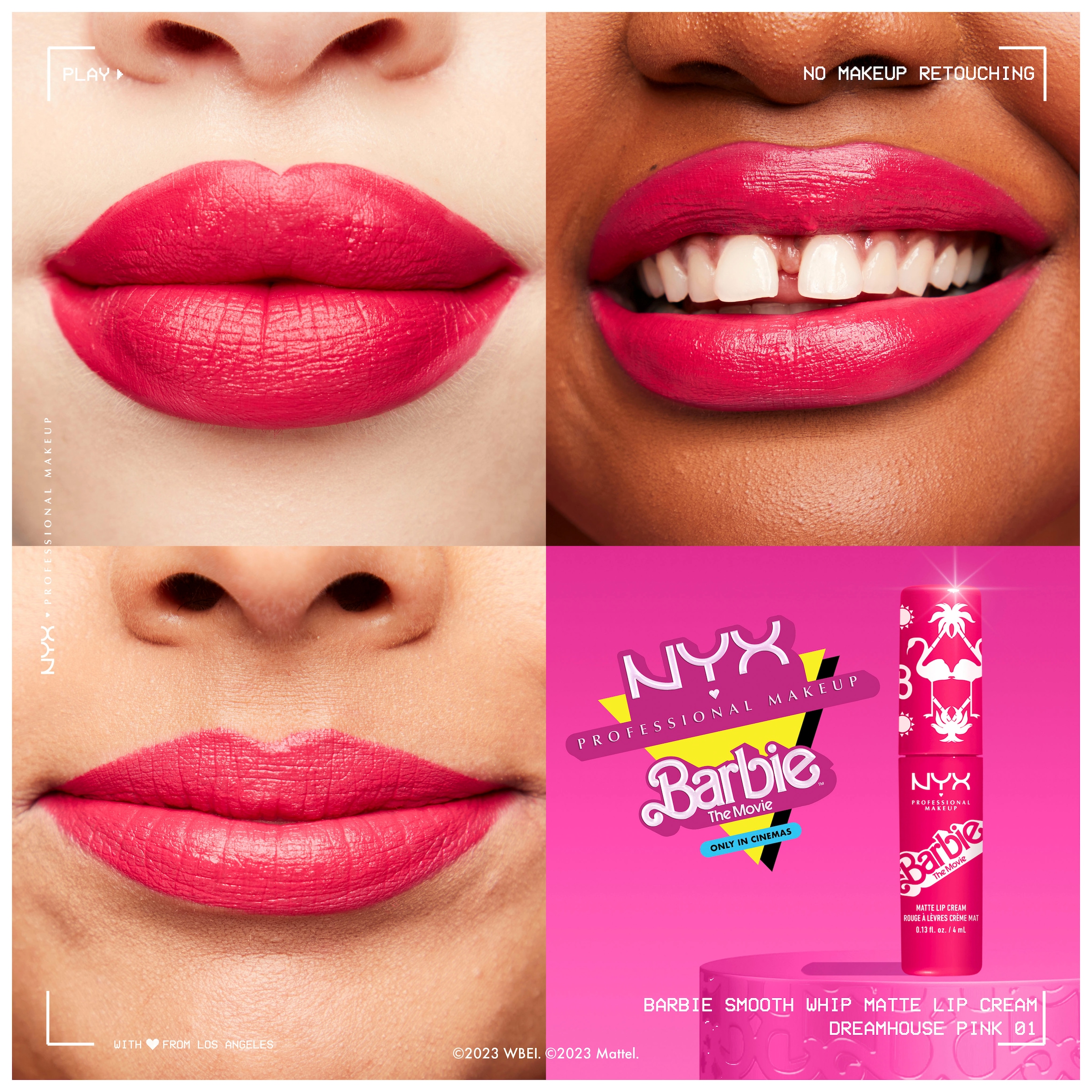 NYX Lippenstift »NYX Professional Lip Smooth Makeup Barbie bestellen 01« Cream online Whip