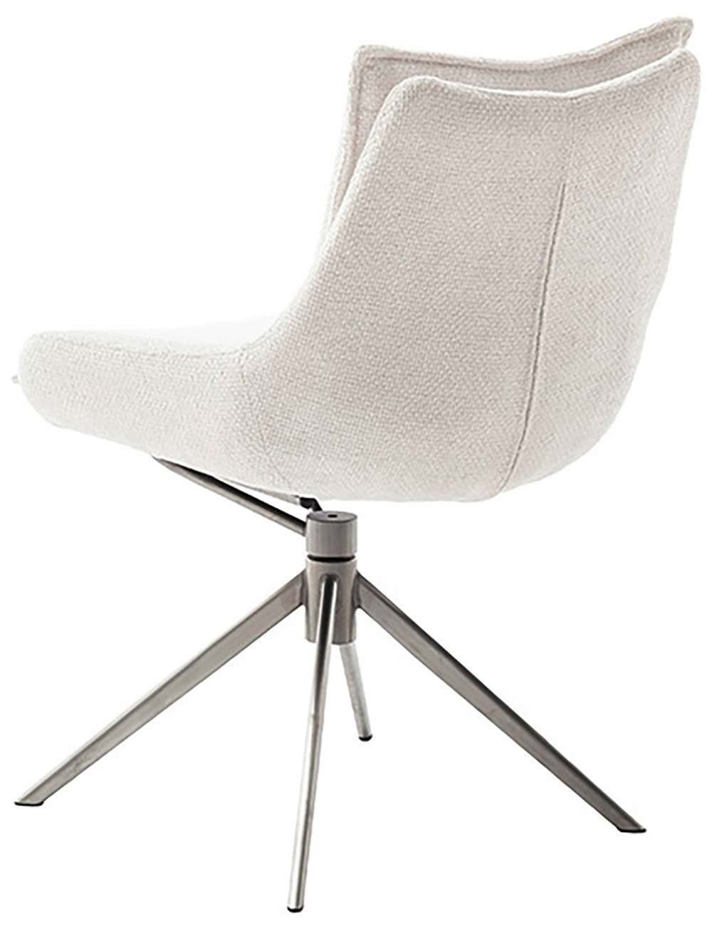 MCA furniture Esszimmerstuhl »PARKER«, Strukturstoff, (2er-Set), drehbar 360°, Dreh- & Schwingfunktion, Belastbarkeit 120 kg