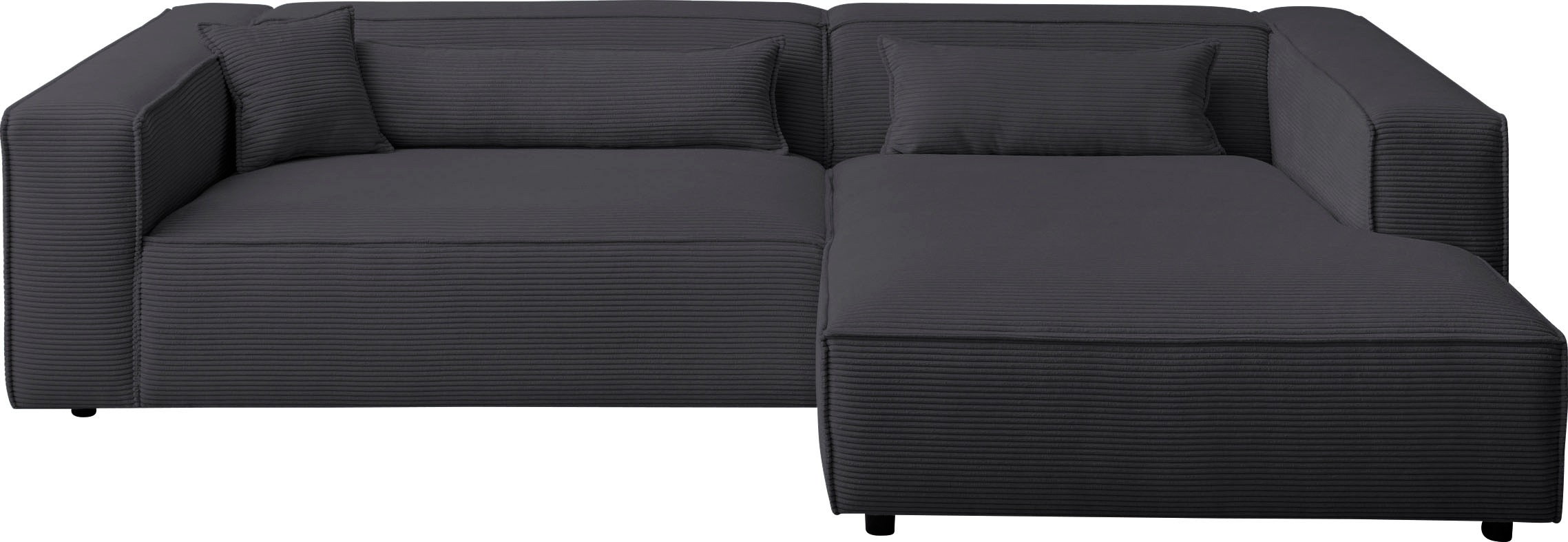 LeGer Home by Lena Gercke Ecksofa »PIARA XXL, Big-Sofa, Cord, Leinenoptik o günstig online kaufen