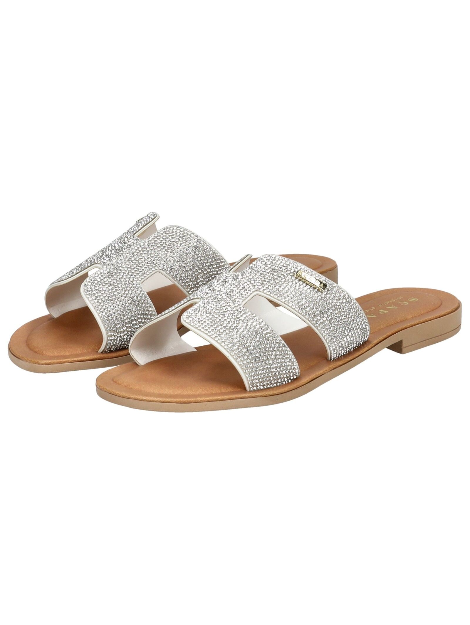 Scapa Pantolette »scapa Pantoletten Lederimitat/Textil«