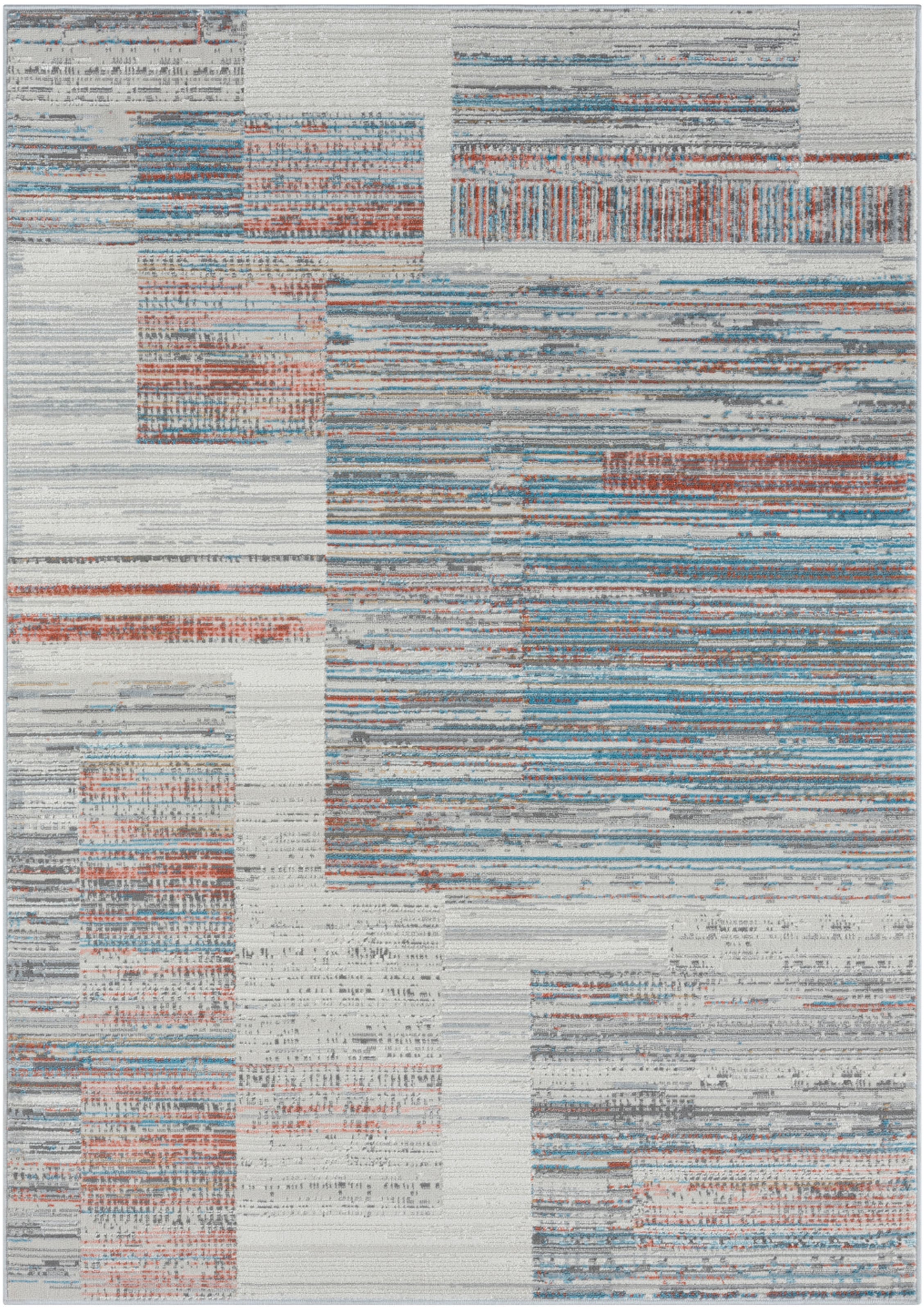 Myflair Möbel & Accessoires Teppich »My Colors« rechteckig 8 mm Höhe Kurzflor, Retro-Design, besonders weich durch Microfaser