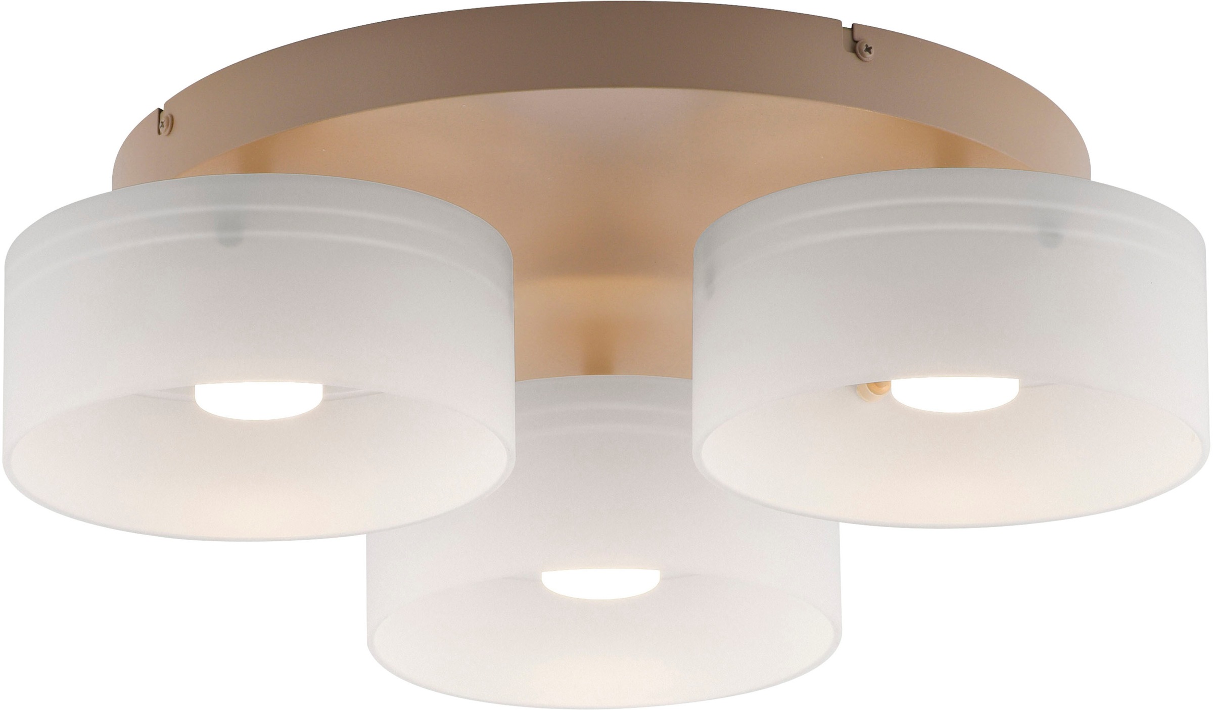 Paul Neuhaus LED Deckenleuchte »MARIKA« LED-Board 1 Stk. Warmweiß Stufenlos günstig online kaufen