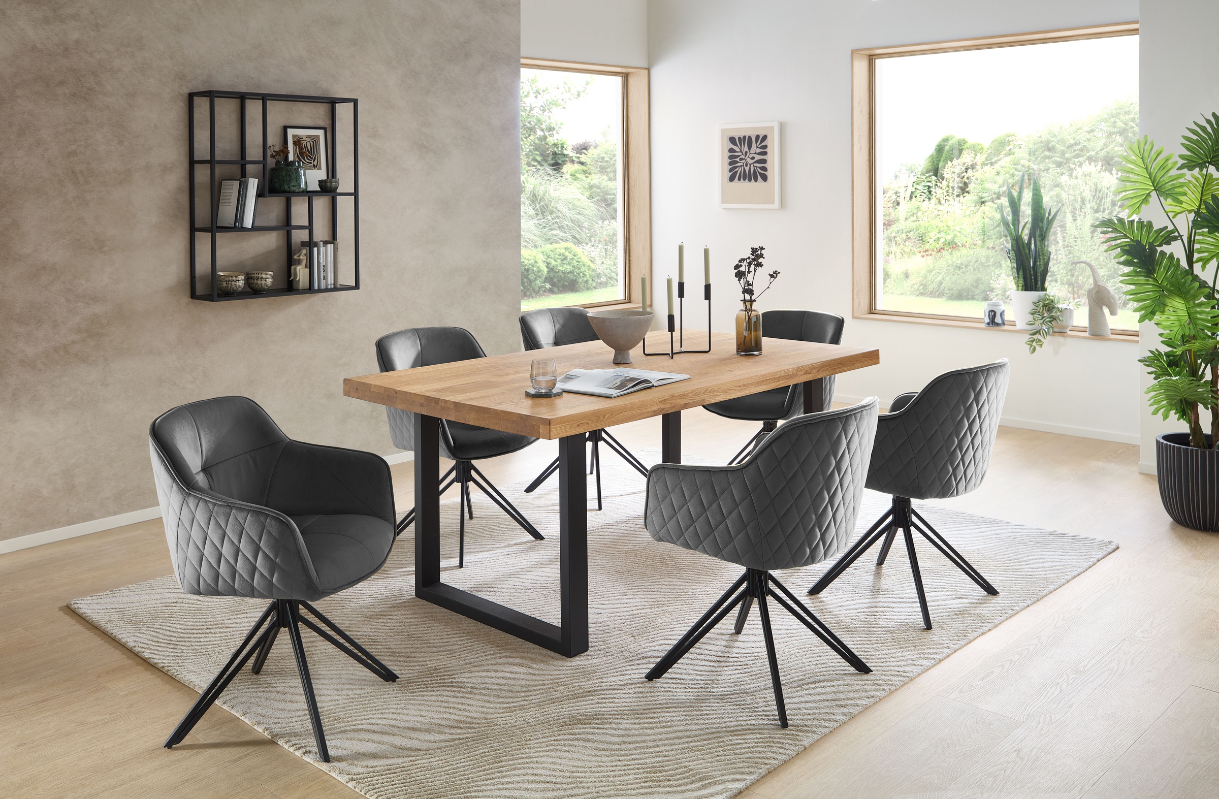 Stolkom Armlehnstuhl »Emma« (Set) 2 Stk.180 grad drehbar mit Auto-Return günstig online kaufen